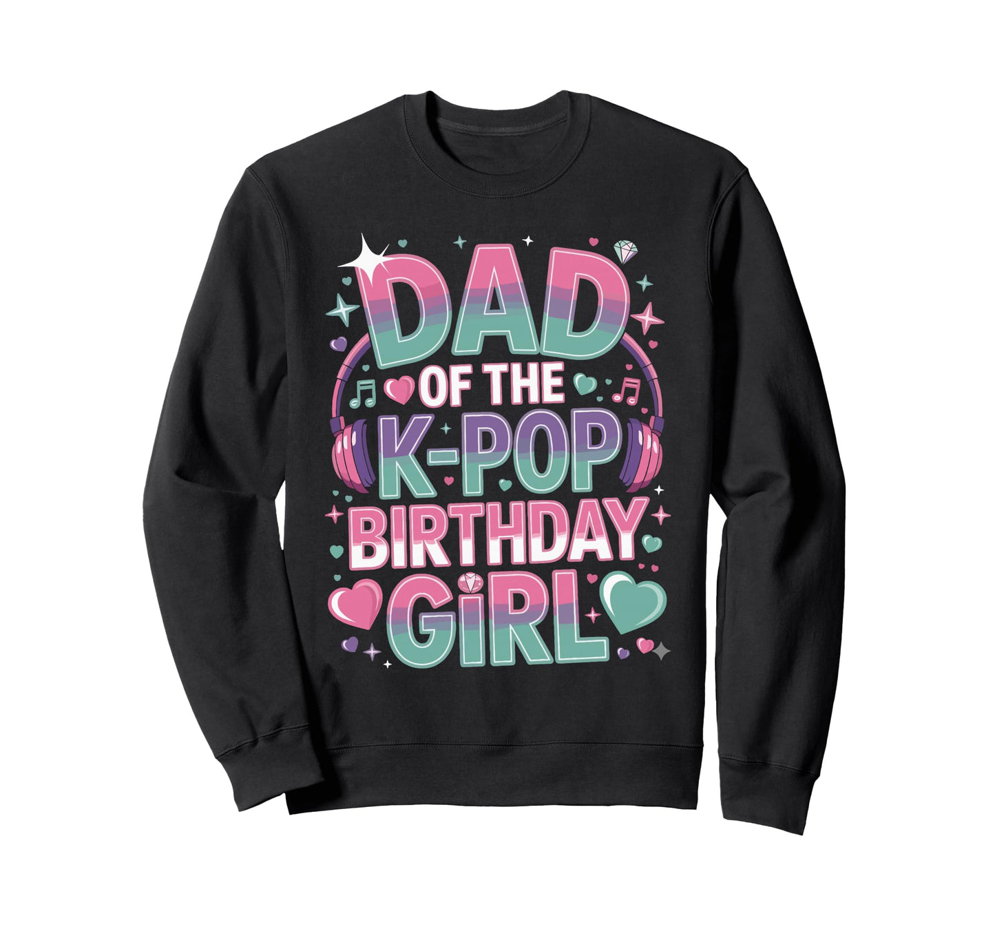 Korean Pop Outifit Kpop Dad K Pop Sweatshirt - Custom Art Print for Adults - T-Shirt, Sweatshirt, Hoodie
