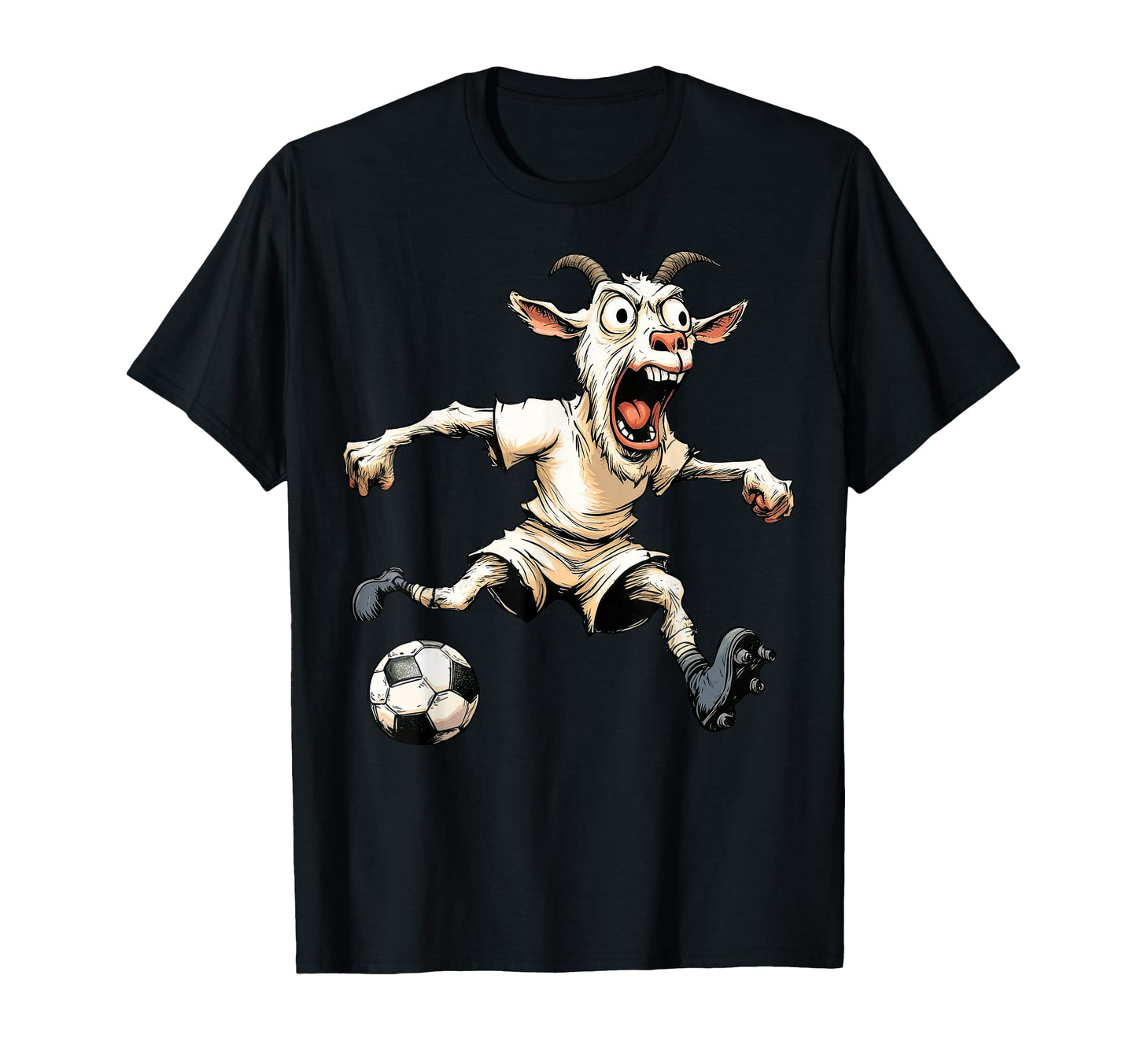 Goats Football T-Shirt - Custom Art Print for Adults - T-Shirt, Sweatshirt, Hoodie