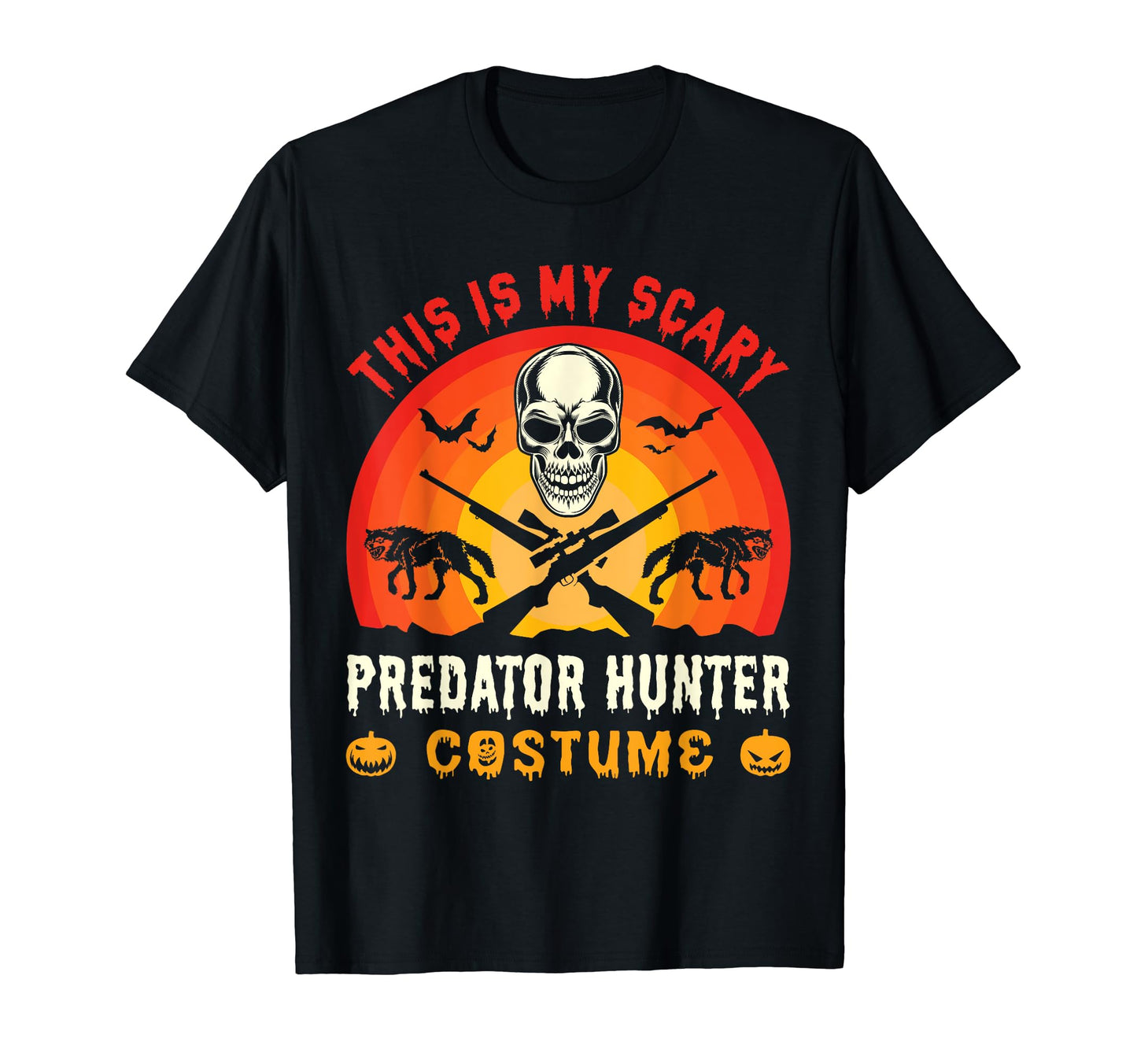 Bow Coyotes Hunting Usa Flag Proud Big T-Shirt - Novelty Apparel Unisex - T-Shirt, Sweatshirt, Hoodie