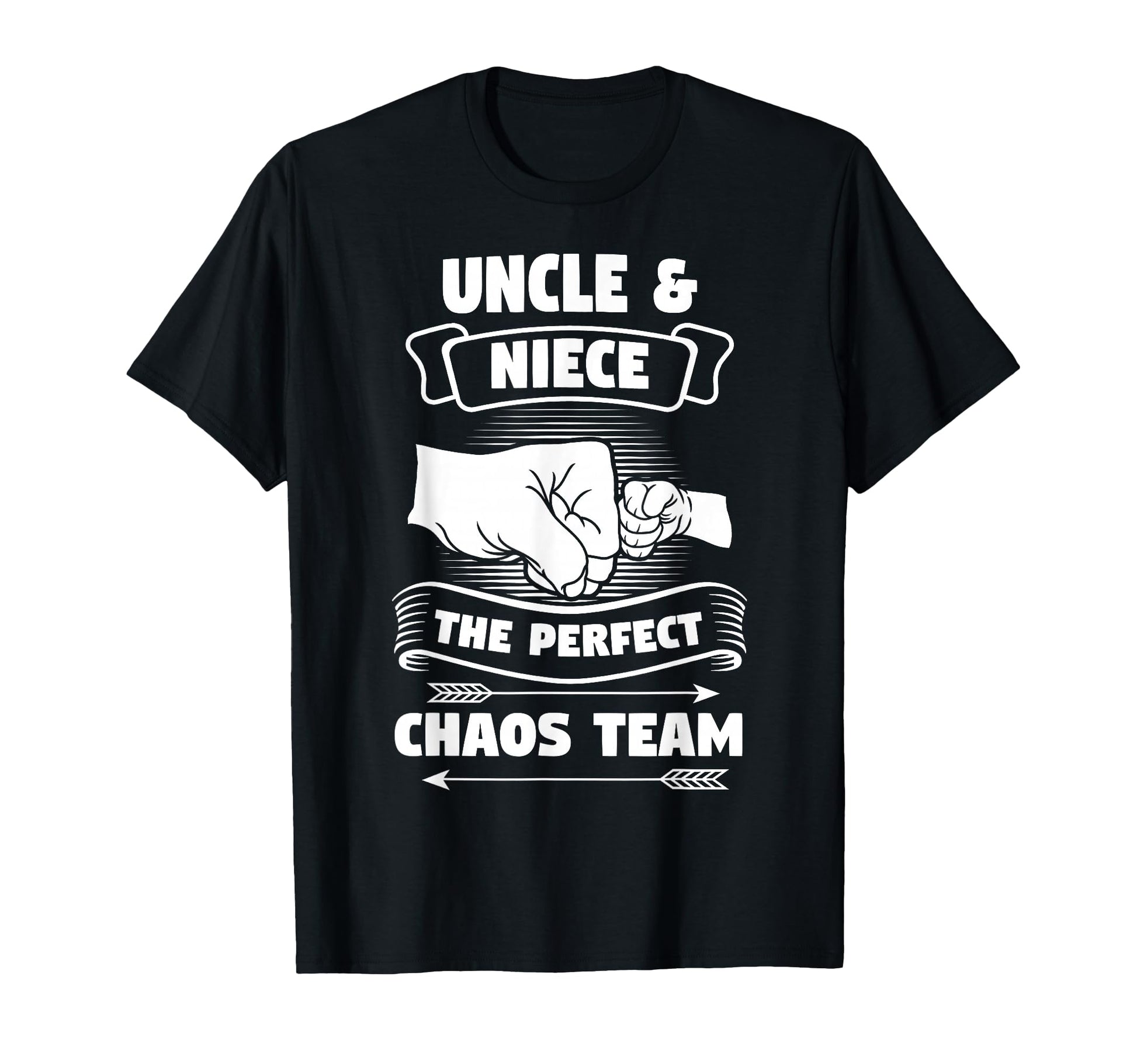 Uncle Niece Chaos Team Godfather Gift T-Shirt - Trendy Graphic Men Women - T-Shirt, Sweatshirt, Hoodie