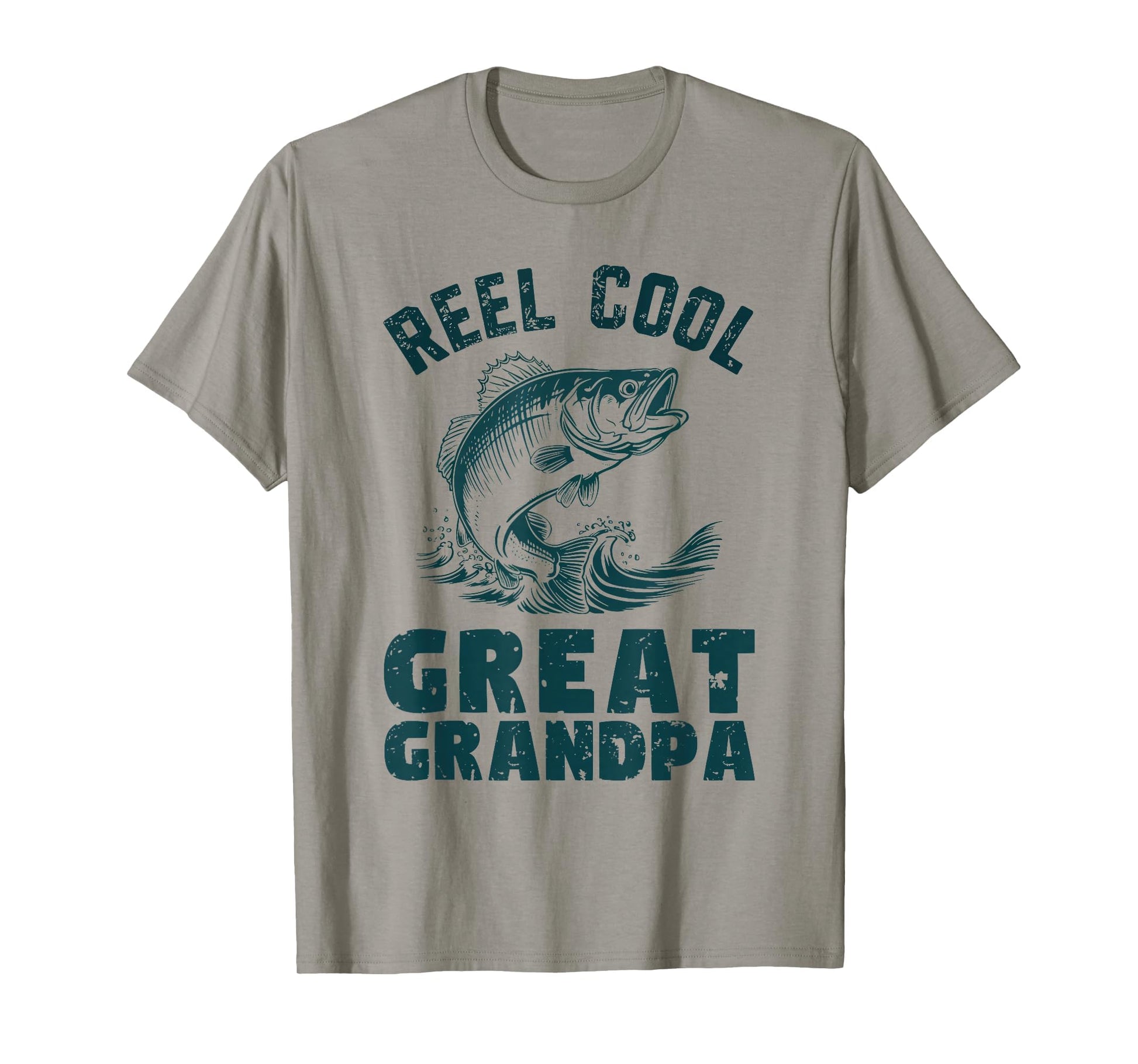 Reel Great Grandpa Fishing Grandpa T-Shirt - Trendy Graphic Unisex - T-Shirt, Sweatshirt, Hoodie