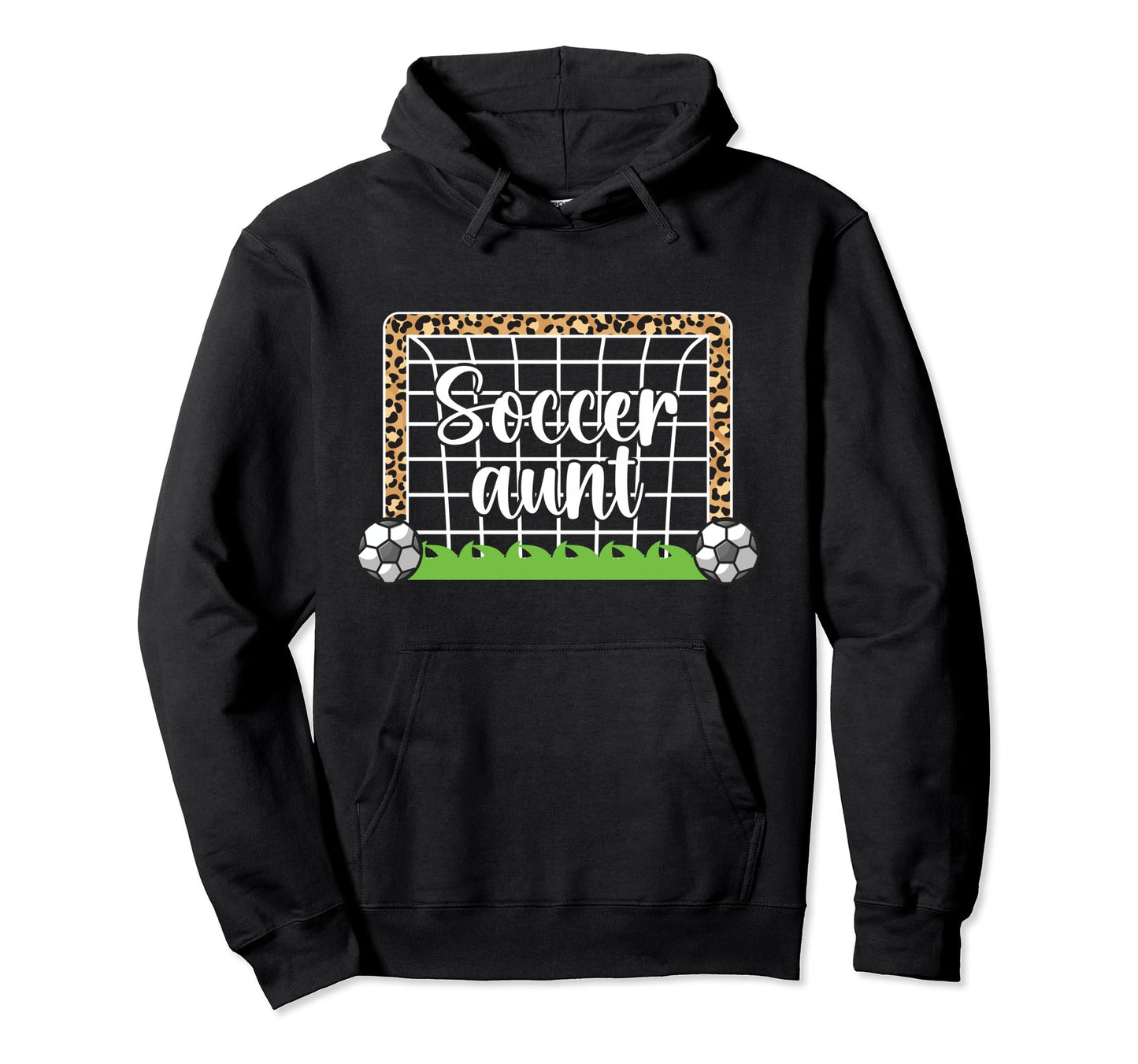 Soccer Aunt Proud Auntie Soccer Player Hoodie - Unique Graphic for Adults - T-Shirt, Sweatshirt, Hoodie