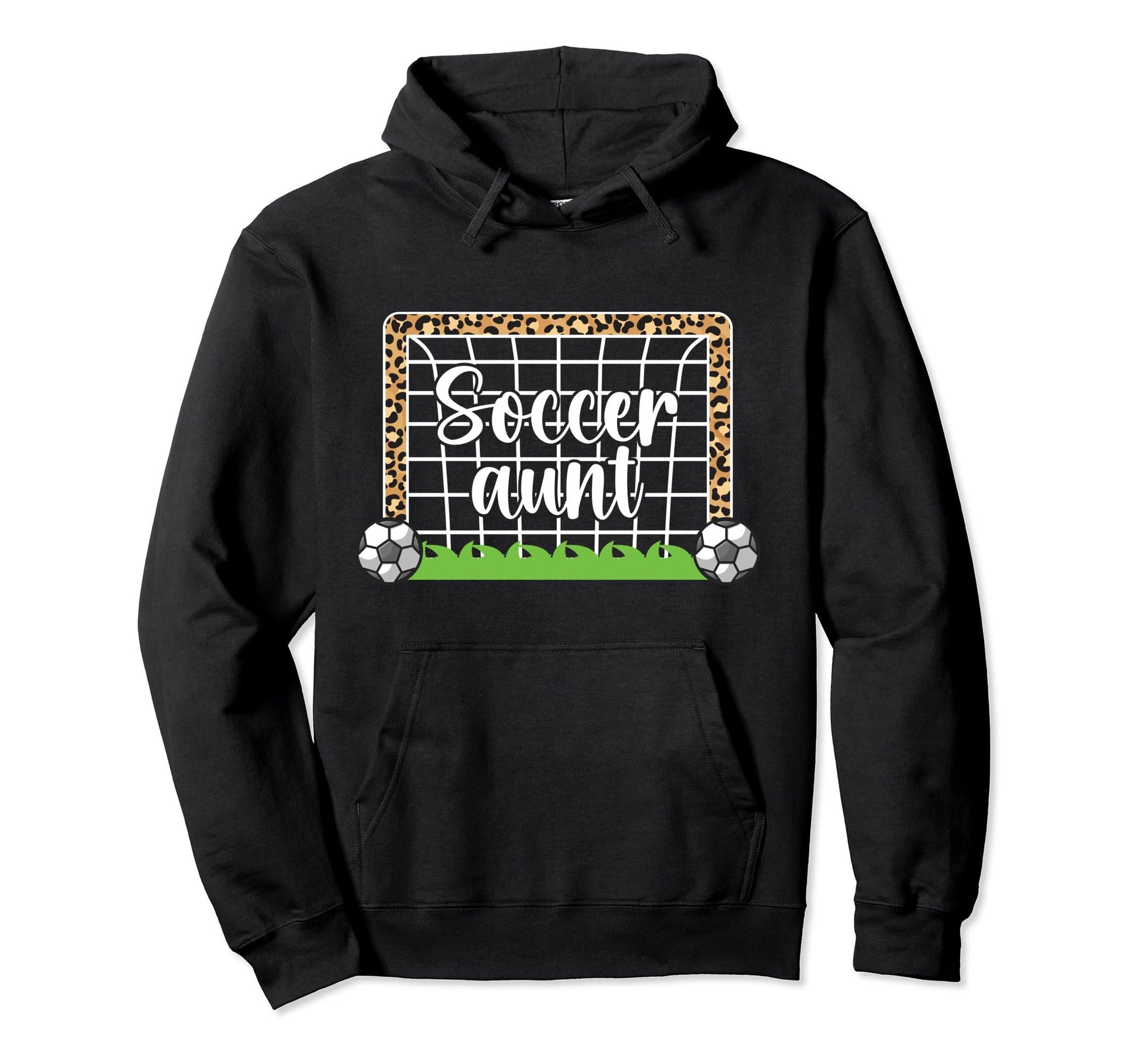 Soccer Aunt Proud Auntie Soccer Player Hoodie - Unique Graphic for Adults - T-Shirt, Sweatshirt, Hoodie