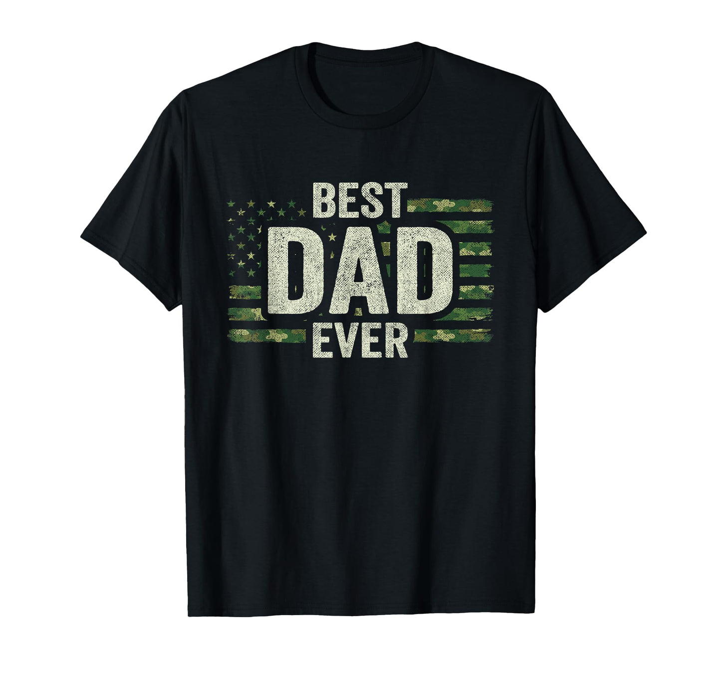 Veteran Soldier Military Dad Camo T-Shirt - Minimalist Print Men Women - T-Shirt, Sweatshirt, Hoodie