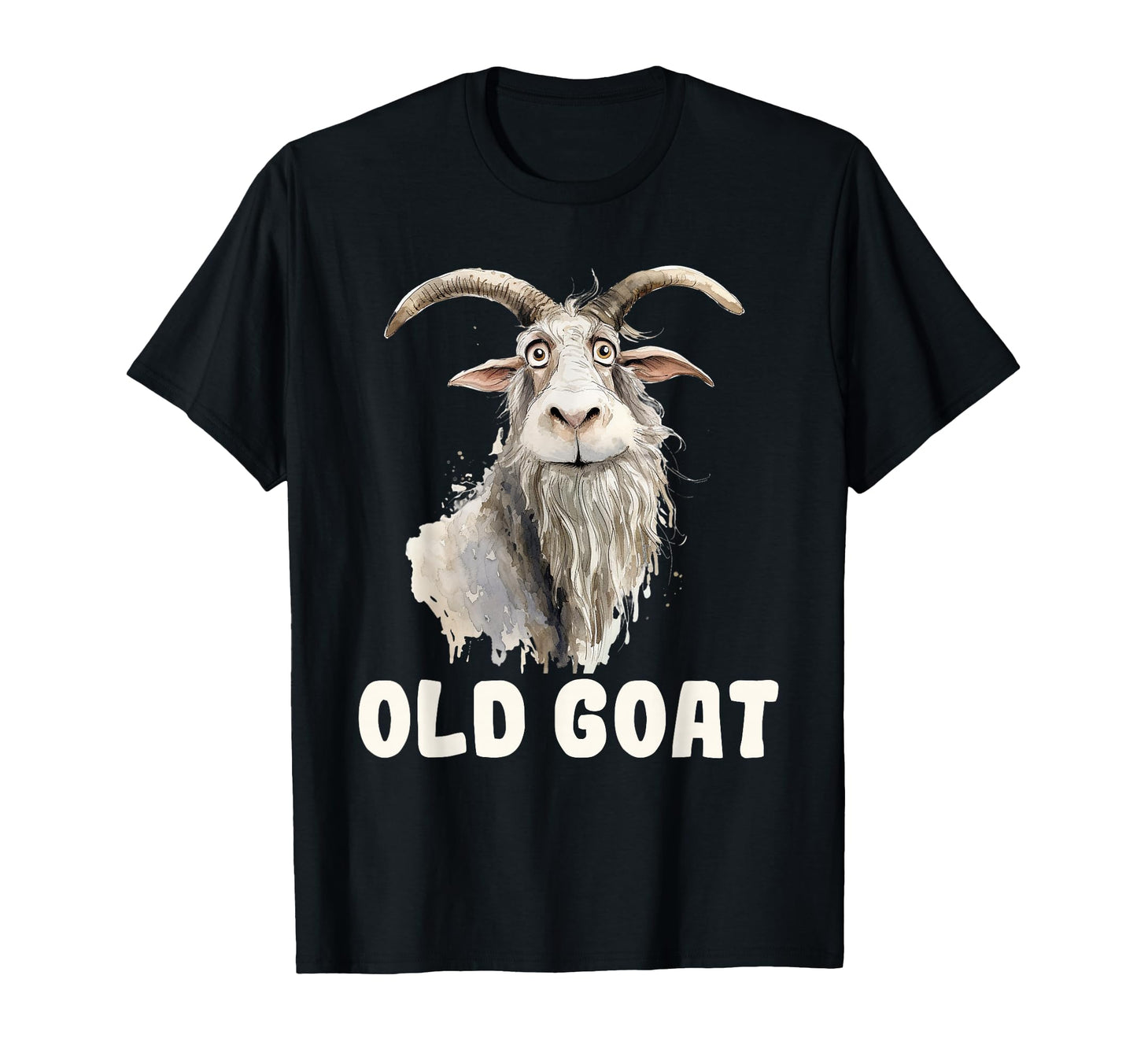 Grandpa Old Goat Retiree Goat T-Shirt - Aesthetic Graphic for Adults - T-Shirt, Sweatshirt, Hoodie