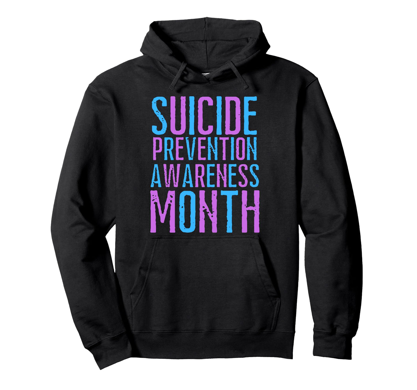 Suicide Awareness Prevention Rainbow Hoodie - Aesthetic Graphic Unisex - T-Shirt, Sweatshirt, Hoodie