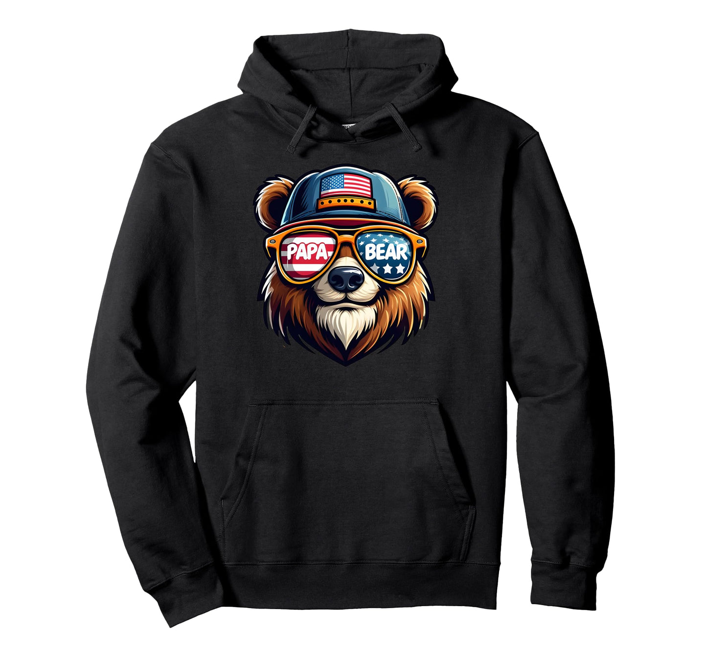 Papa Bear Gifts Funny Birthday Fun Gift Hoodie - Trendy Graphic Men Women - T-Shirt, Sweatshirt, Hoodie