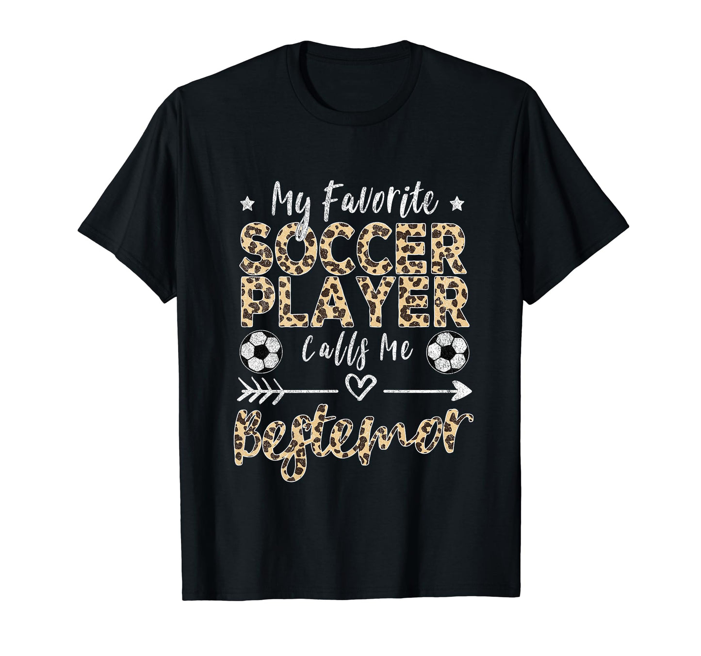 My Favorite Soccer Player Calls Me Bestemor T-Shirt - Graphic Print Unisex - T-Shirt, Sweatshirt, Hoodie