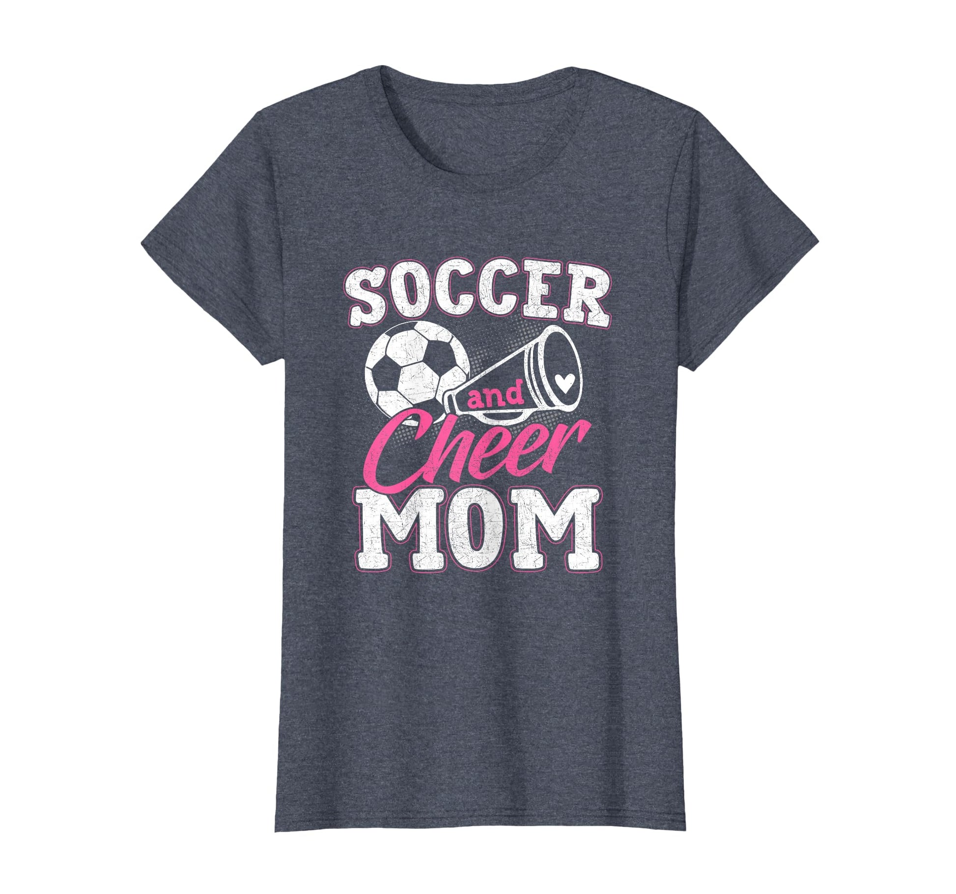Funny Cheerleading Mom Soccer And Cheer T-Shirt - Novelty Apparel Unisex - T-Shirt, Sweatshirt, Hoodie