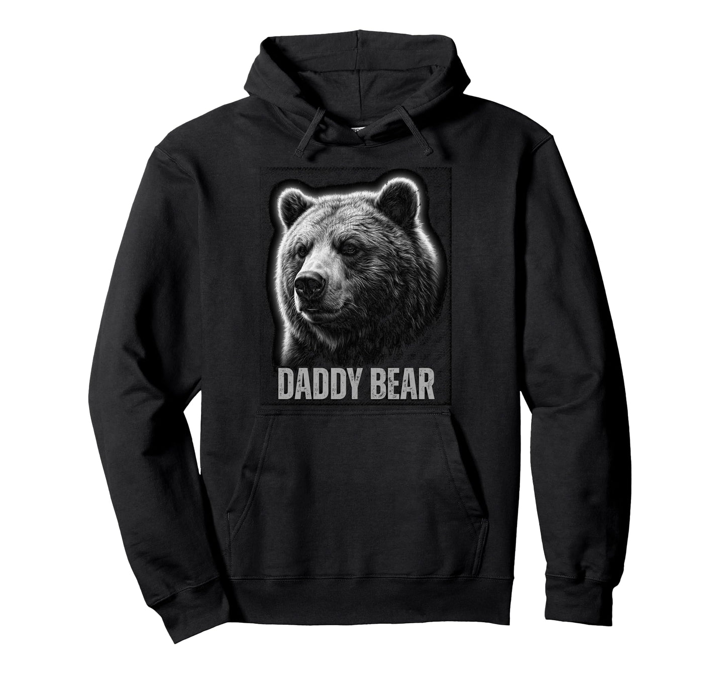 Daddy Bear Family Matching Dad Hoodie - Fun Novelty Design for Adults - T-Shirt, Sweatshirt, Hoodie