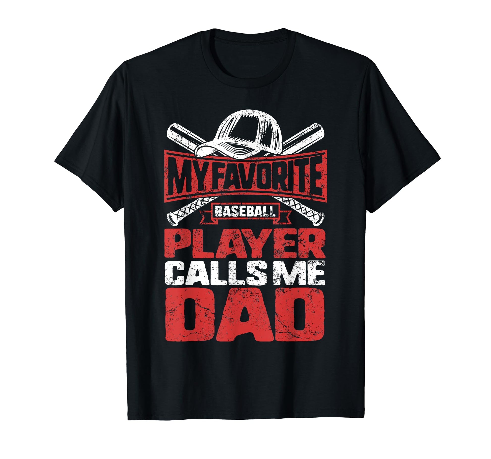 Favorite Baseball Player Calls Me T-Shirt - Fun Novelty Design Men Women - T-Shirt, Sweatshirt, Hoodie