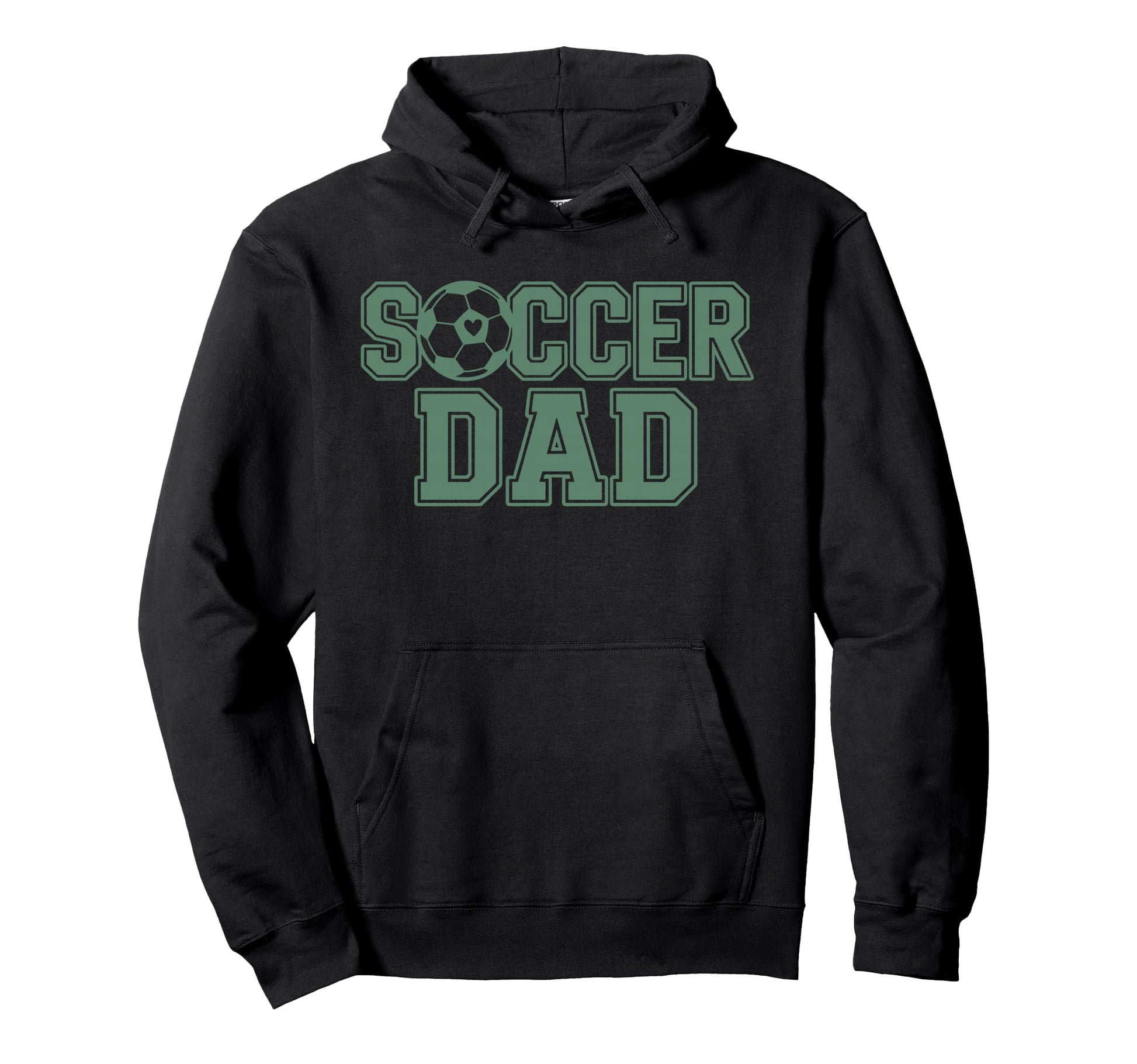 Soccer Dad Father Soccer Player Soccer Hoodie - Graphic Print for Adults - T-Shirt, Sweatshirt, Hoodie