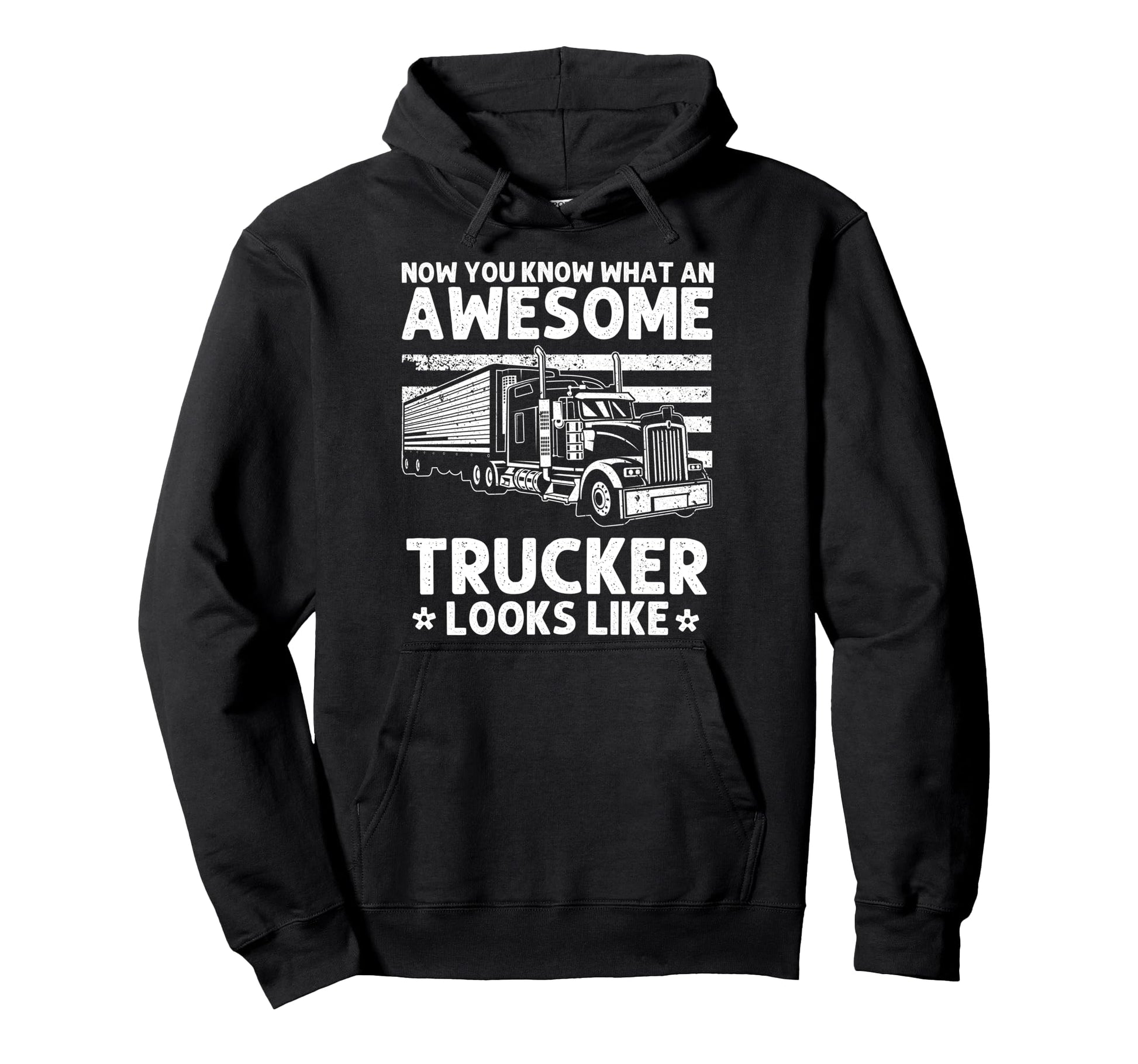 Best Truck Driver Art Dad Trucking Cdl Hoodie - Streetwear Style Men Women - T-Shirt, Sweatshirt, Hoodie