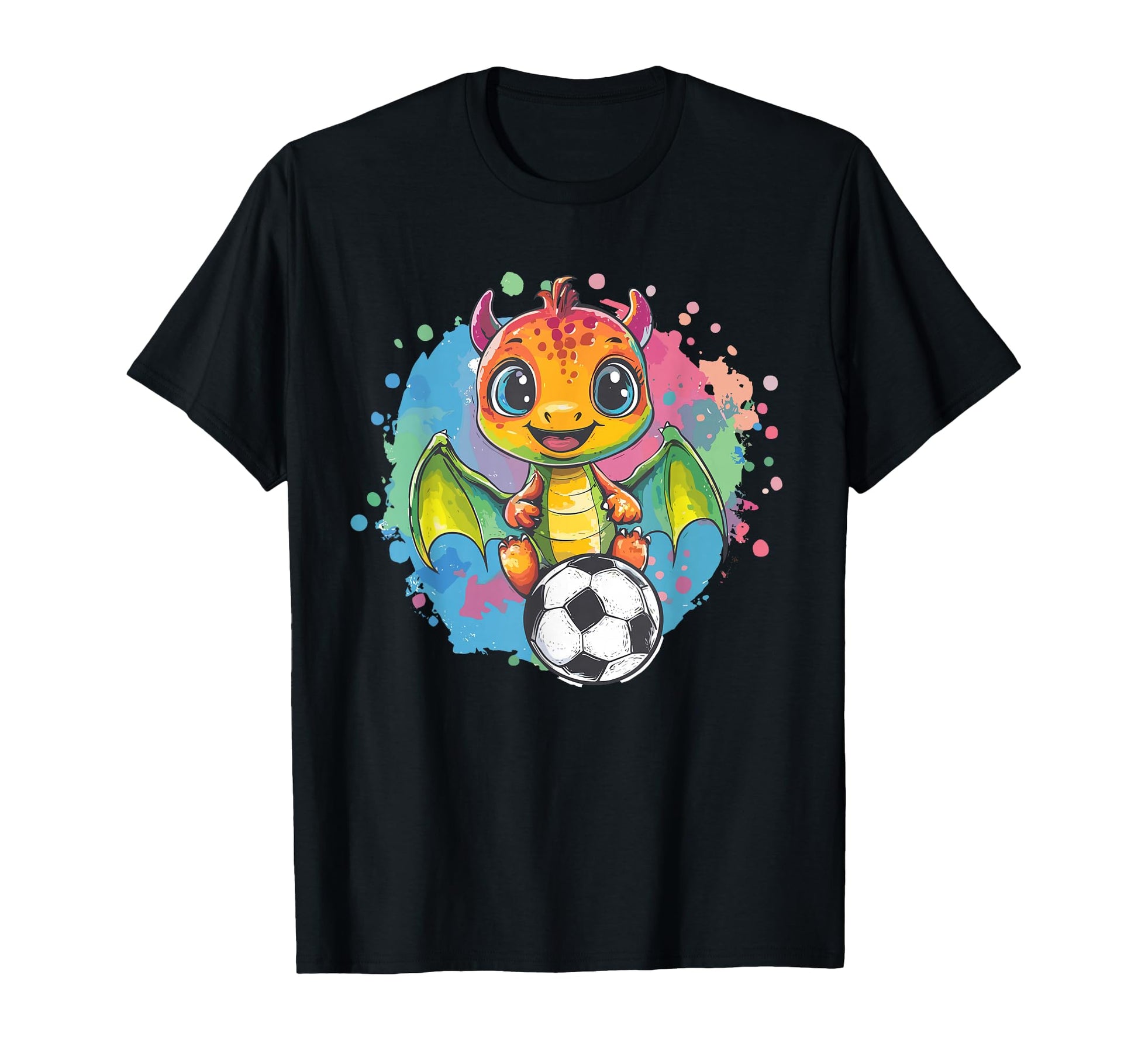 Dragon Soccer Ball Playful Art T-Shirt - Minimalist Print Unisex - T-Shirt, Sweatshirt, Hoodie