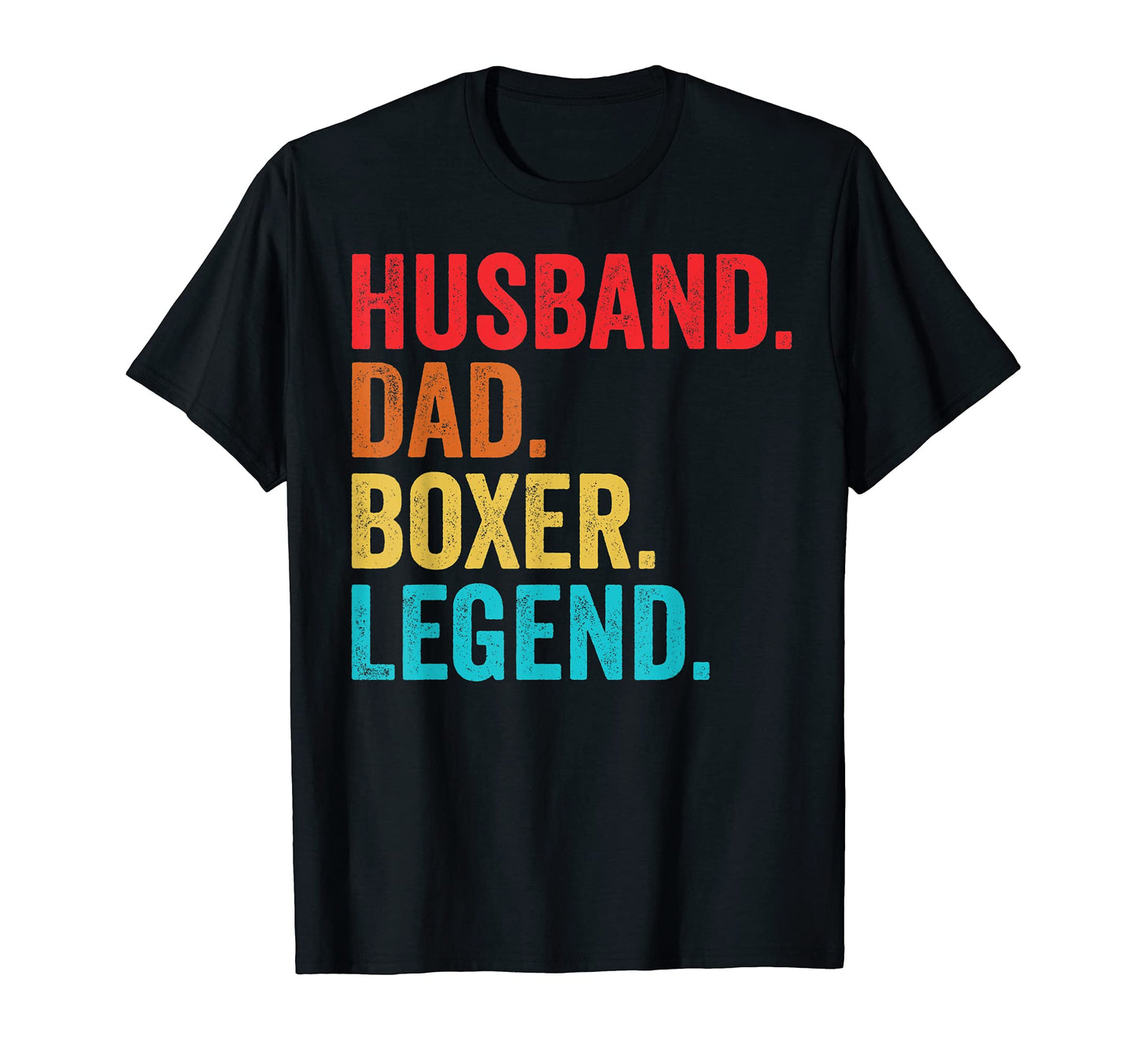 Mens Husband Dad Boxer Boxing T-Shirt - Fun Novelty Design Men Women - T-Shirt, Sweatshirt, Hoodie