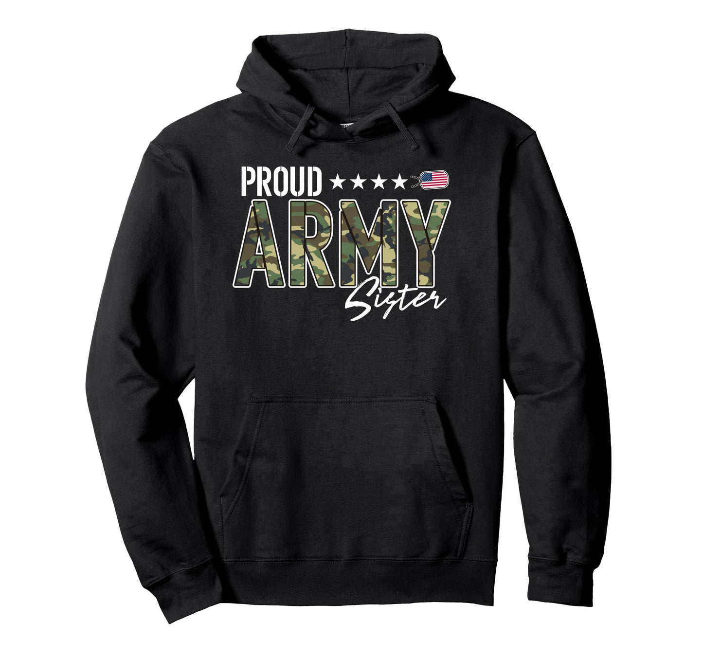 Ocp Proud Army Sister Hoodie - Aesthetic Graphic Men Women - T-Shirt, Sweatshirt, Hoodie
