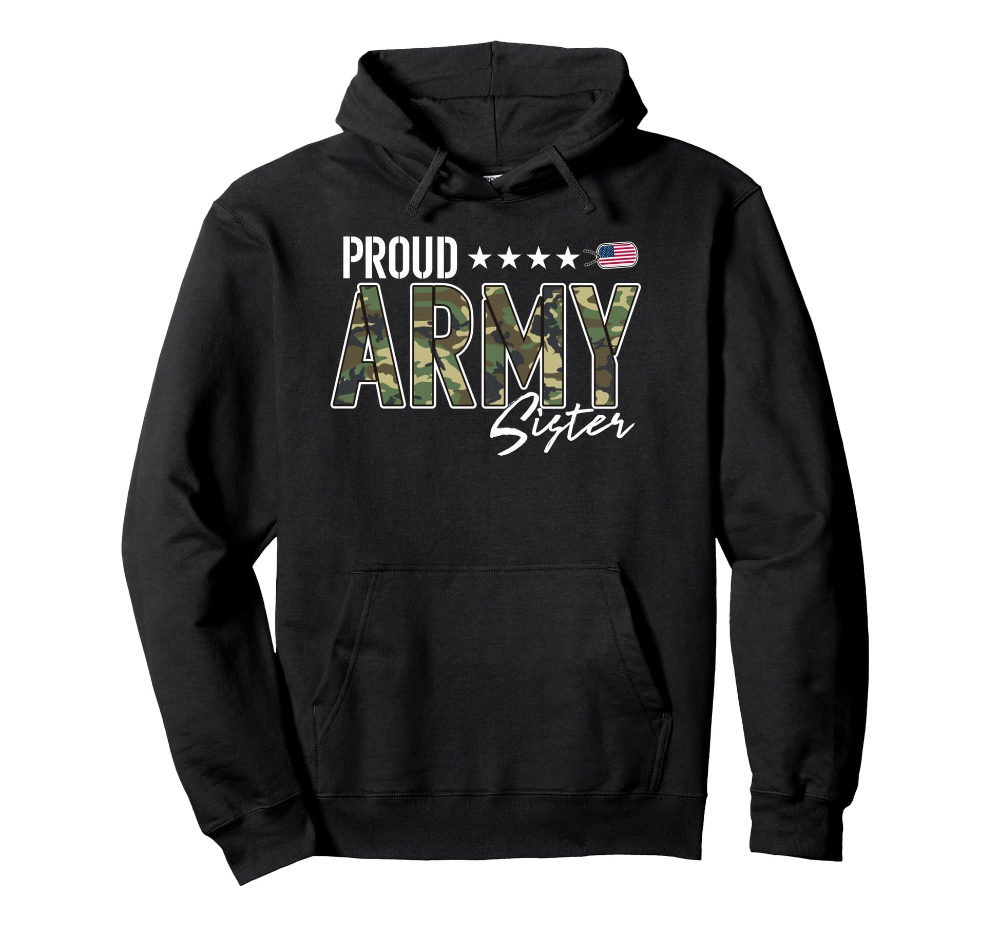 Ocp Proud Army Sister Hoodie - Aesthetic Graphic Men Women - T-Shirt, Sweatshirt, Hoodie