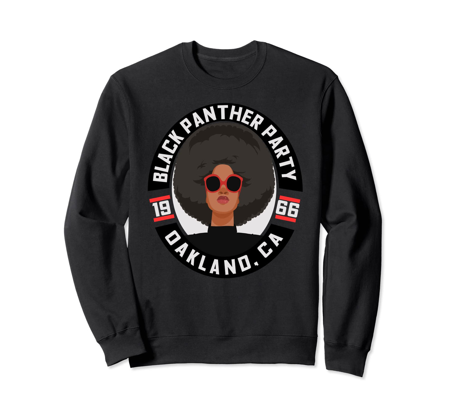 Black Panthers Party 1966 Sweatshirt - Casual Everyday Wear for Adults - T-Shirt, Sweatshirt, Hoodie