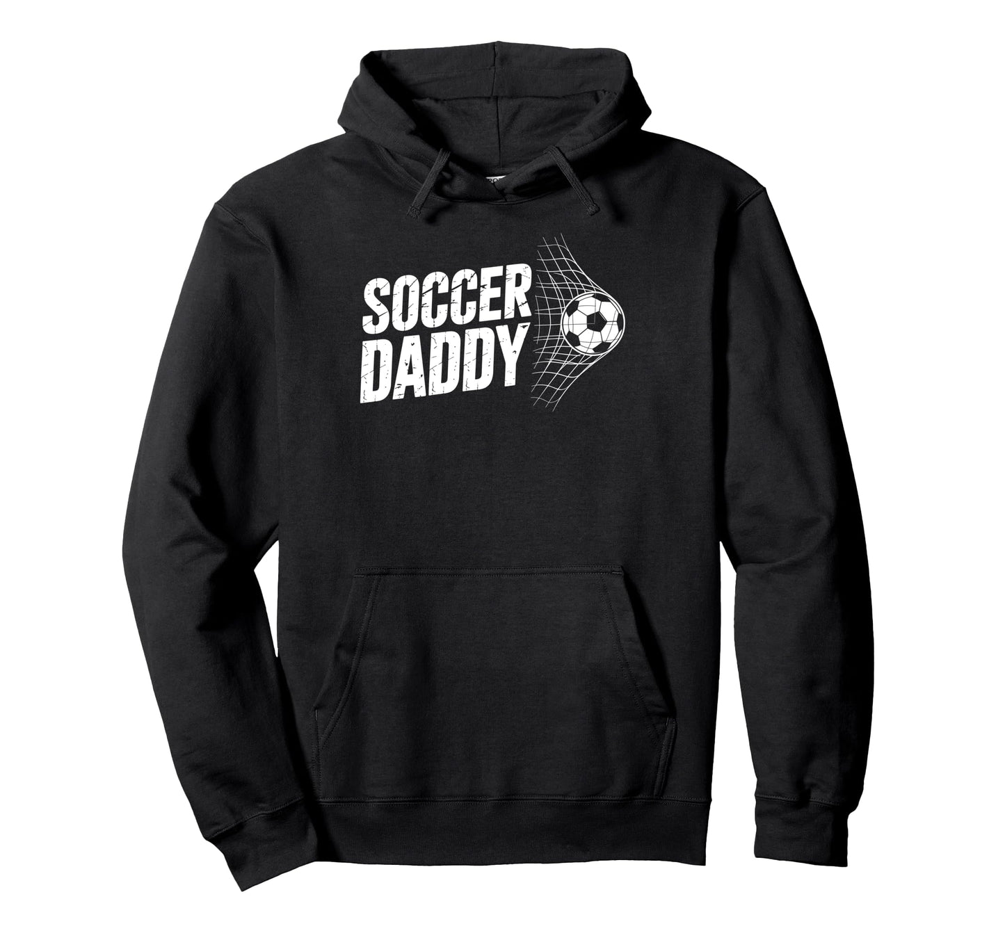Soccer Daddy Ball And Net Sport Hoodie - Casual Everyday Wear Unisex - T-Shirt, Sweatshirt, Hoodie