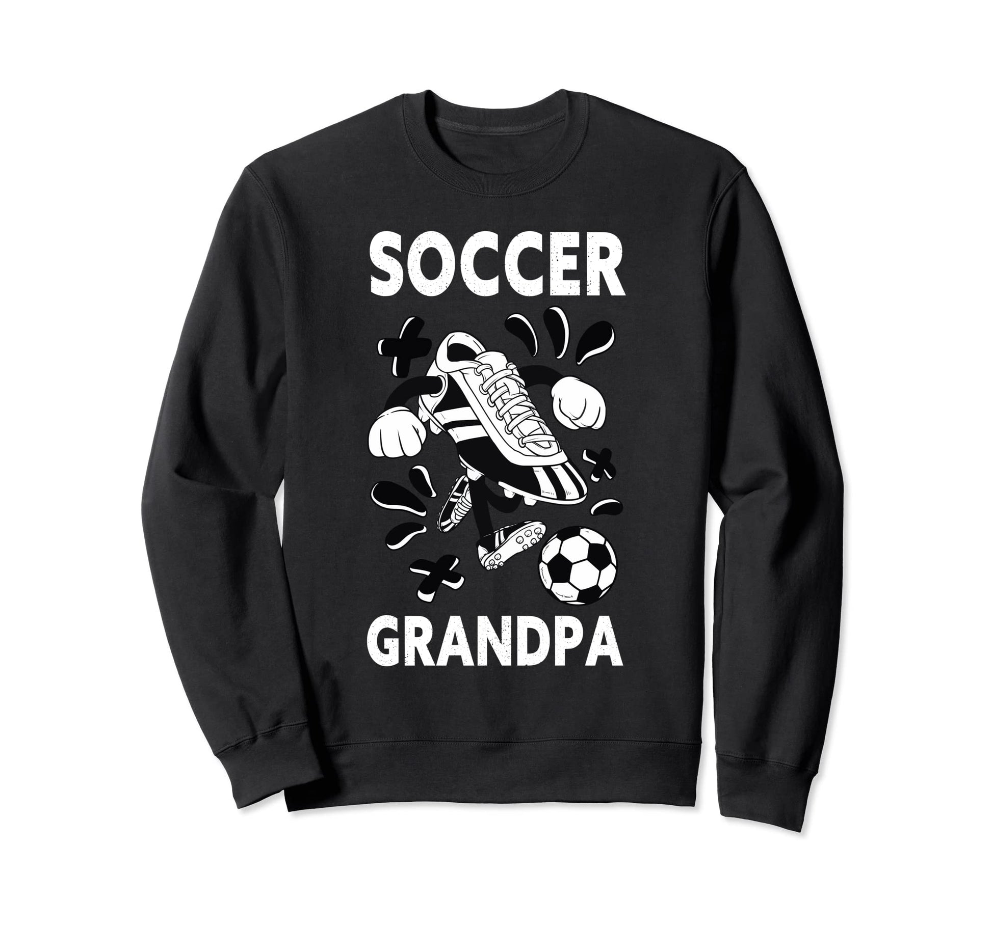 Soccer Grandpa Sweatshirt - Casual Everyday Wear Men Women - T-Shirt, Sweatshirt, Hoodie