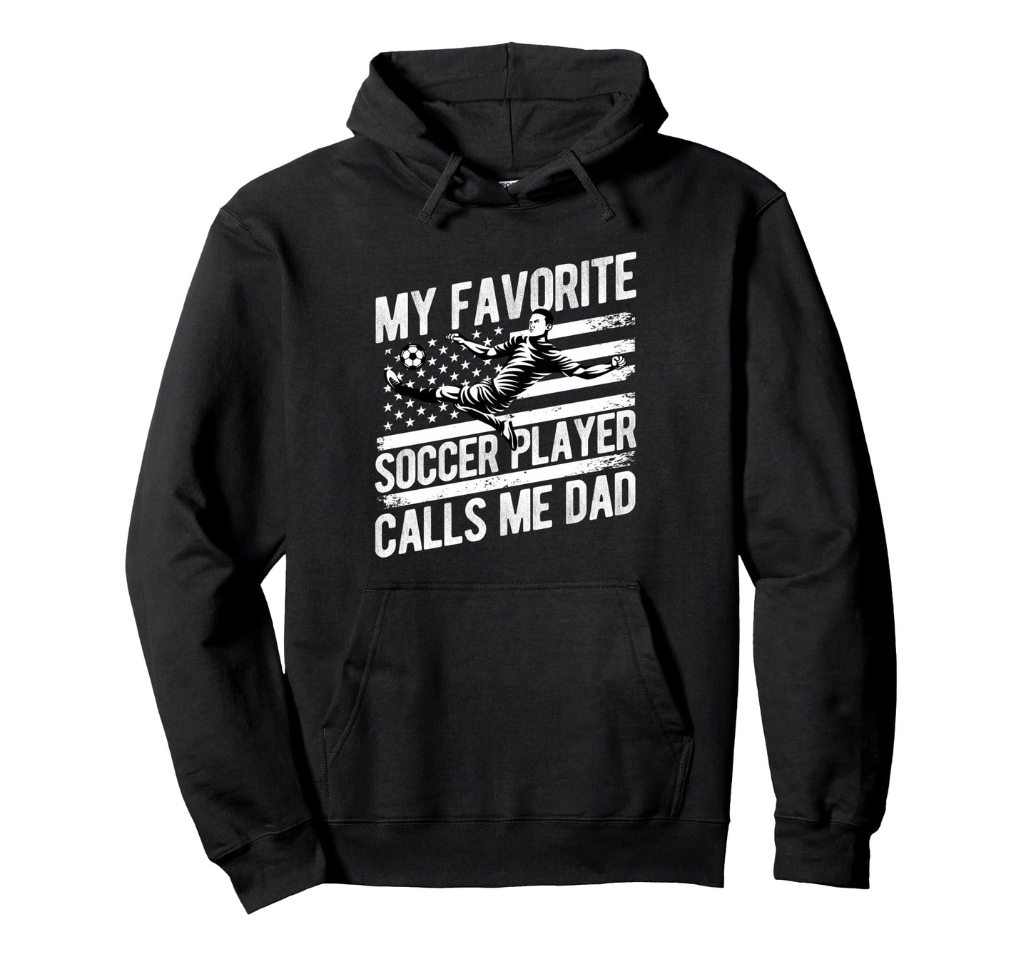 My Favorite Soccer Player Calls Hoodie - Casual Everyday Wear for Adults - T-Shirt, Sweatshirt, Hoodie