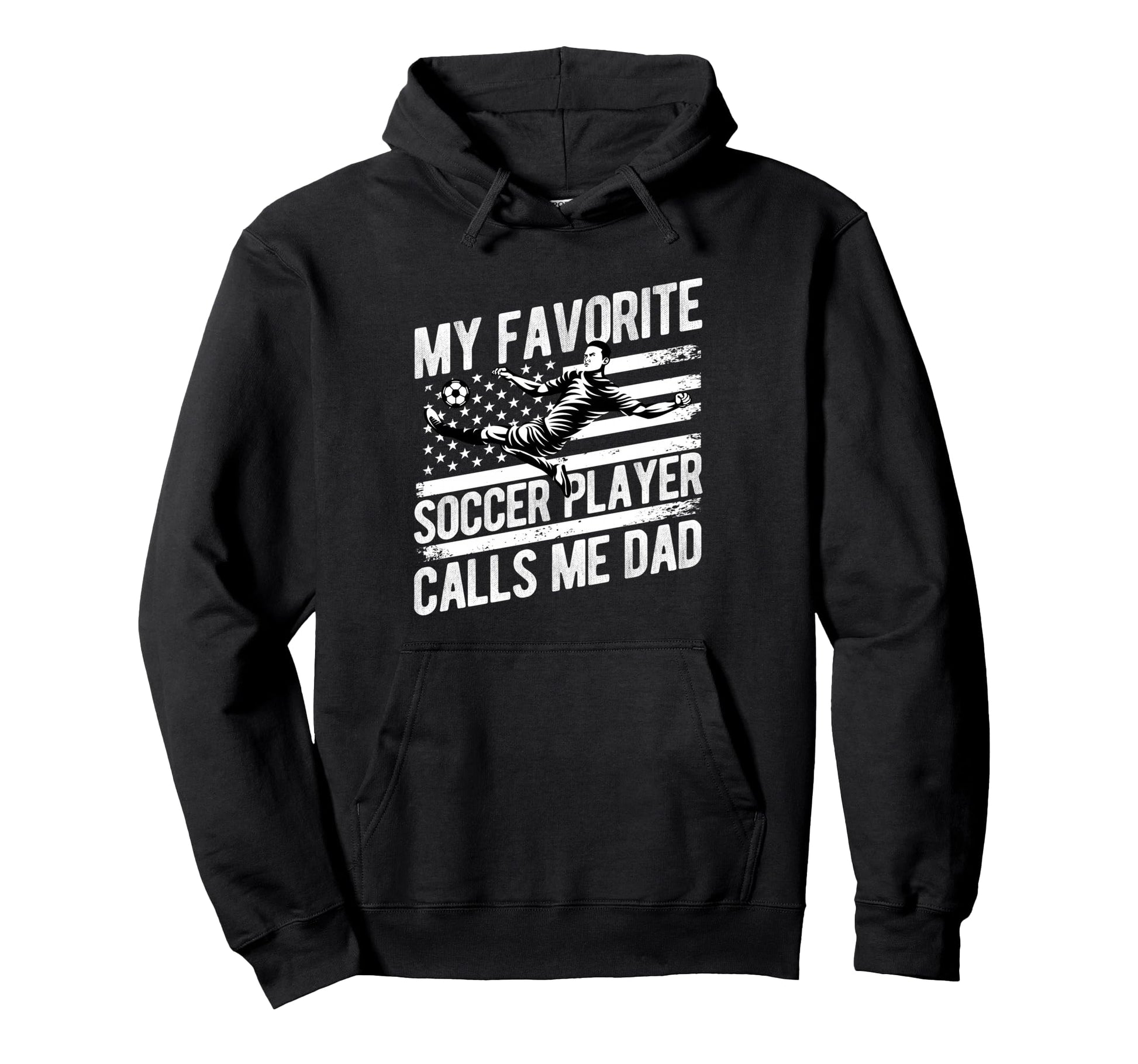 My Favorite Soccer Player Calls Hoodie - Casual Everyday Wear for Adults - T-Shirt, Sweatshirt, Hoodie