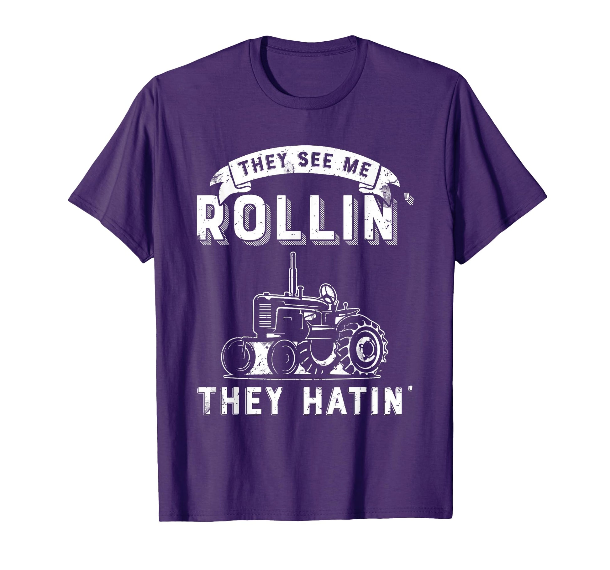 They See Me Rollin They Hatin Funny T-Shirt - Aesthetic Graphic Unisex - T-Shirt, Sweatshirt, Hoodie