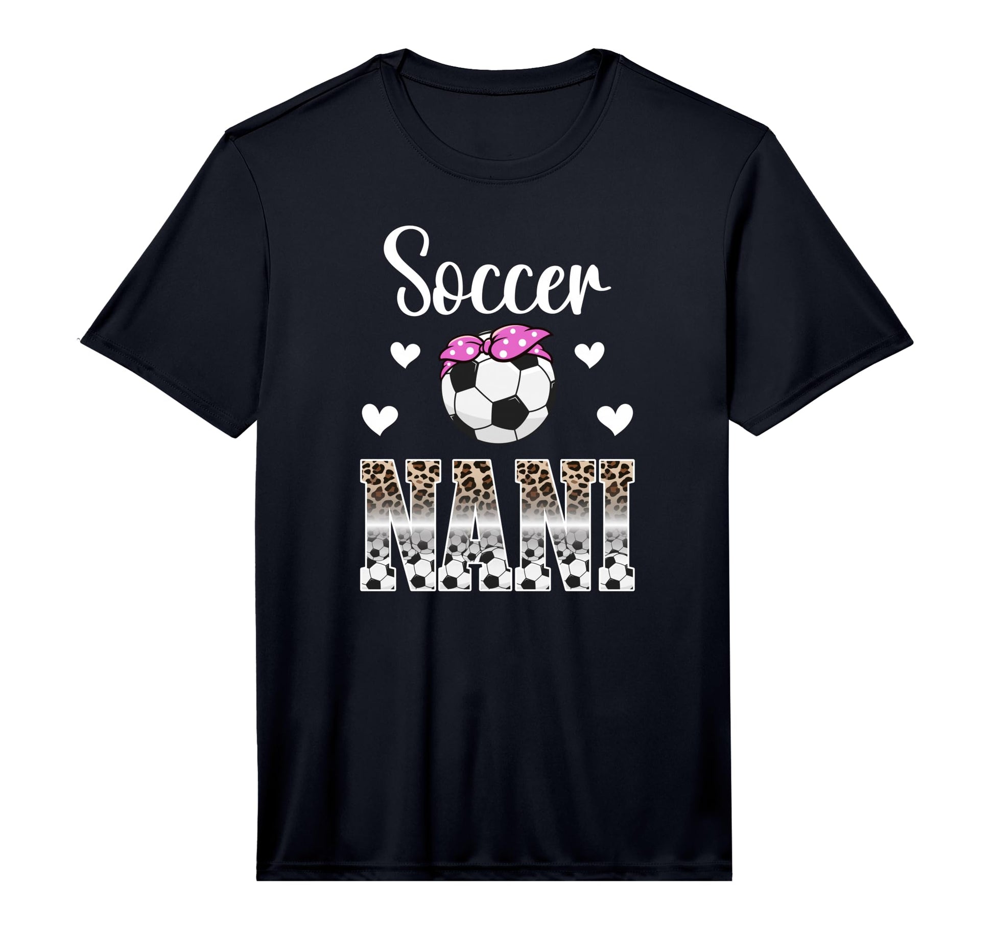 Mens Soccer Nani Leopard Grandma T-Shirt - Casual Everyday Wear Unisex - T-Shirt, Sweatshirt, Hoodie