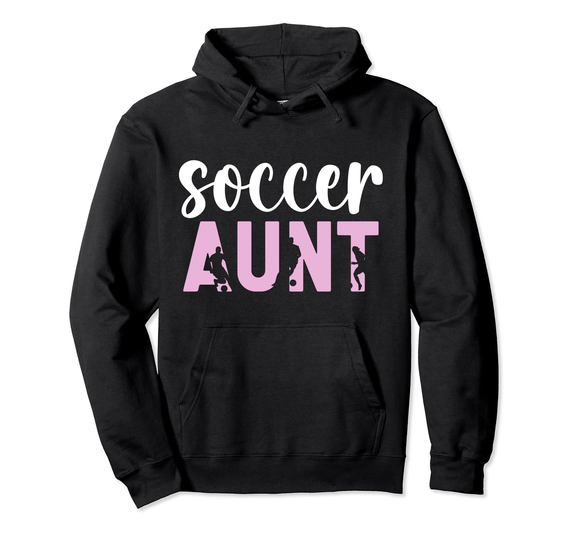 Proud Soccer Aunt Soccer Player Hoodie - Casual Everyday Wear Men Women - T-Shirt, Sweatshirt, Hoodie