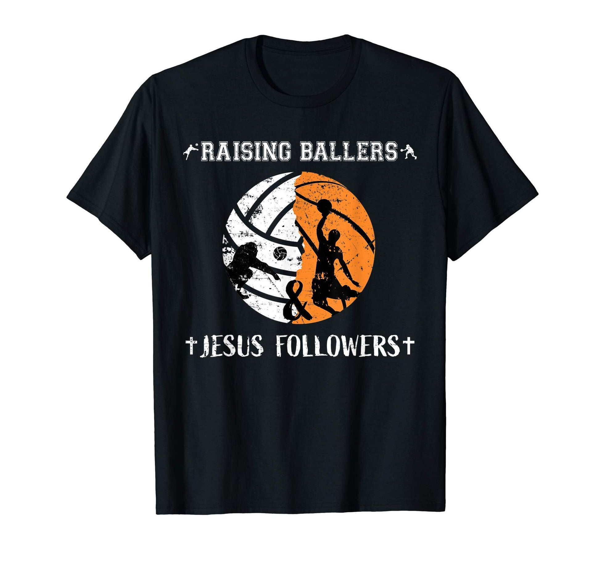 Christian Basketball Shirts Dad Volleyball T-Shirt - Graphic Print Unisex - T-Shirt, Sweatshirt, Hoodie