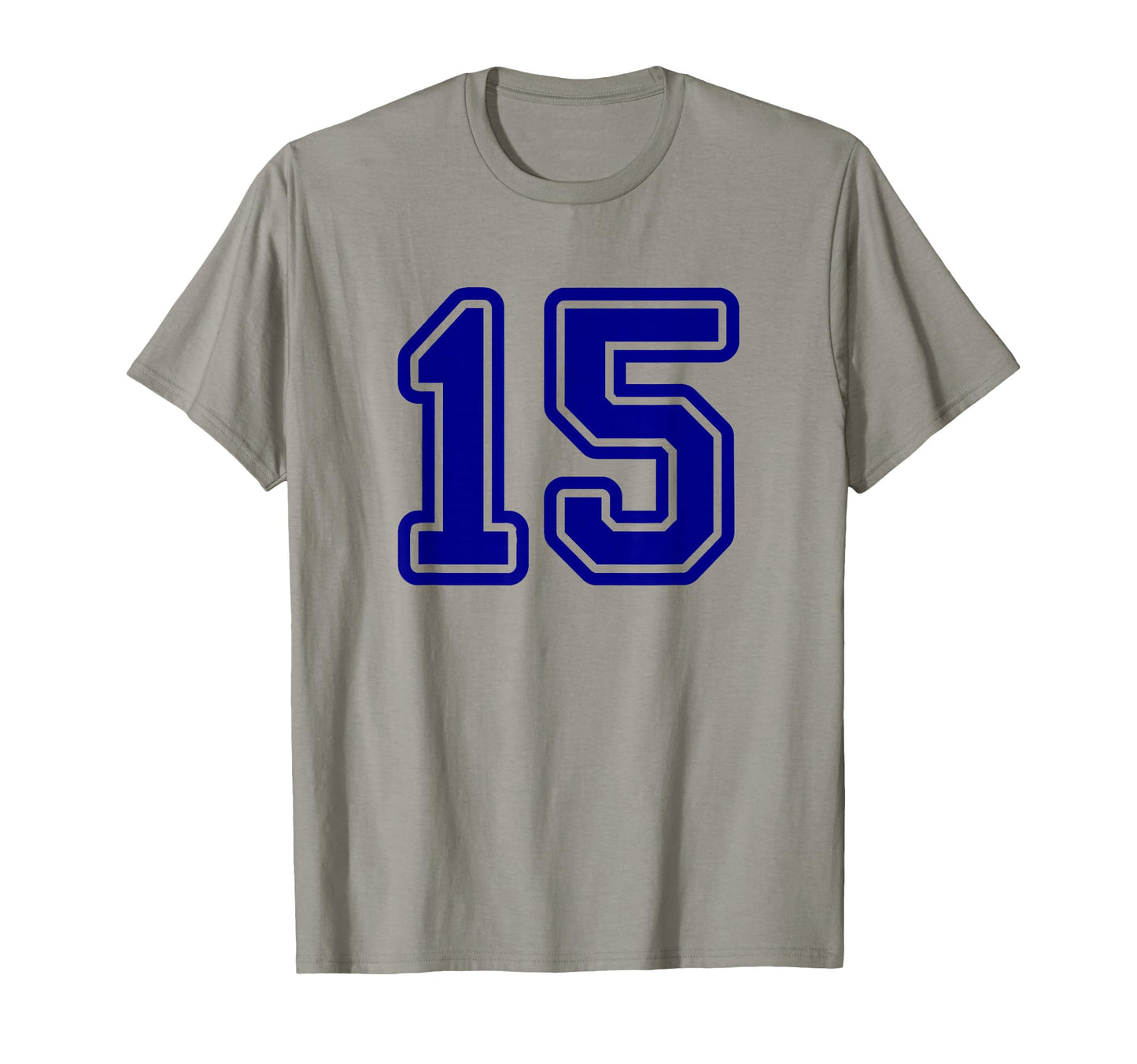 Blue Sport Team 15 T-Shirt - Trendy Graphic Unisex - T-Shirt, Sweatshirt, Hoodie