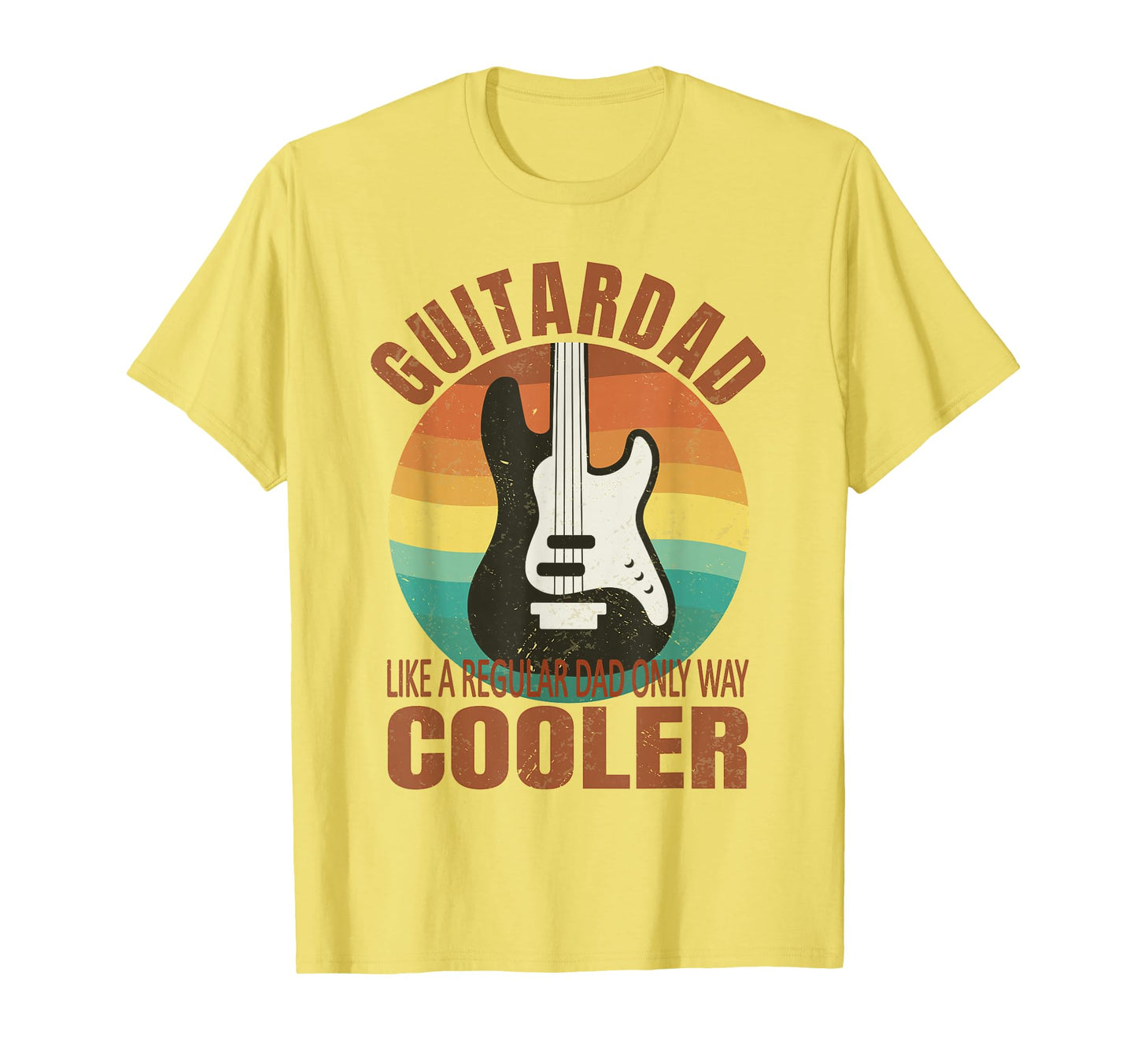 Mens Guitar Dad Like Regular Dad T-Shirt - Trendy Graphic for Adults - T-Shirt, Sweatshirt, Hoodie
