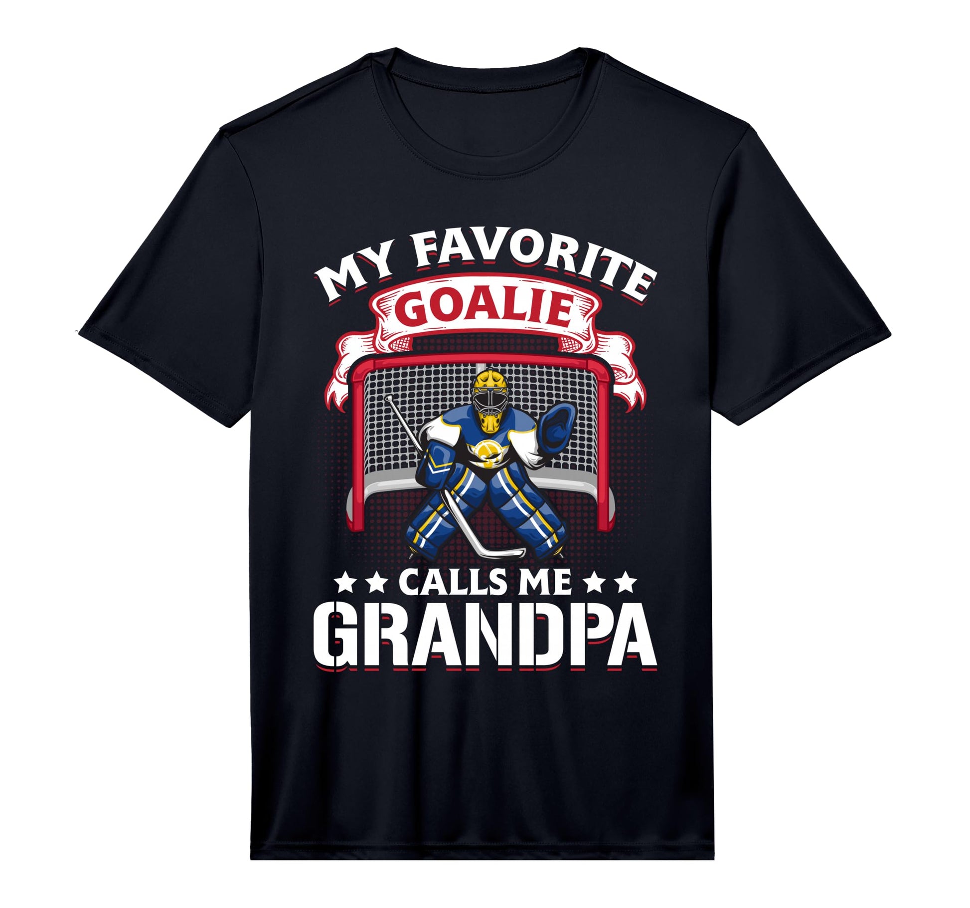 Mens My Favorite Goalie Calls Me T-Shirt - Aesthetic Graphic Unisex - T-Shirt, Sweatshirt, Hoodie