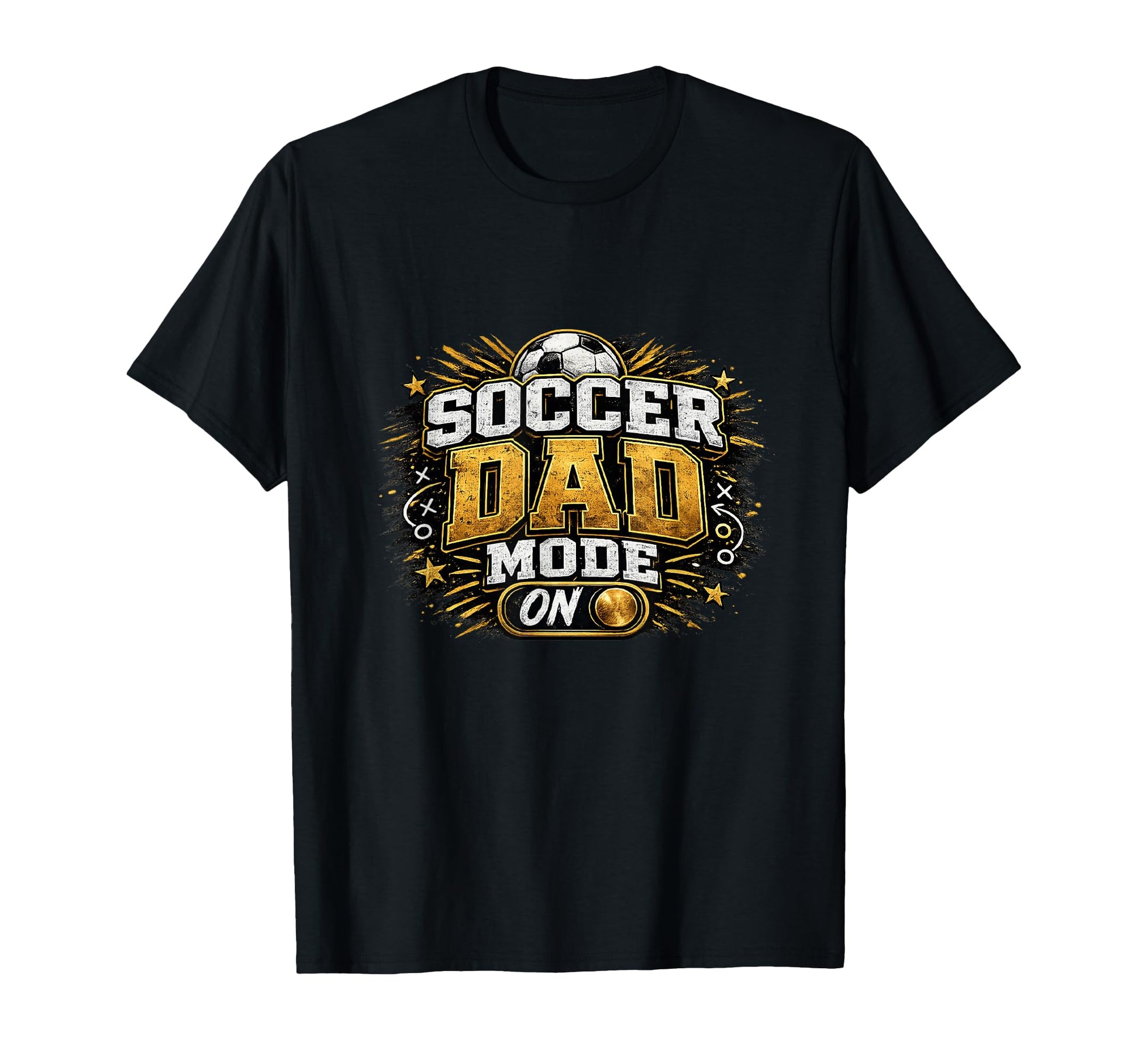 Soccer Dad Mode Funny Game Day T-Shirt - Fun Novelty Design Men Women - T-Shirt, Sweatshirt, Hoodie