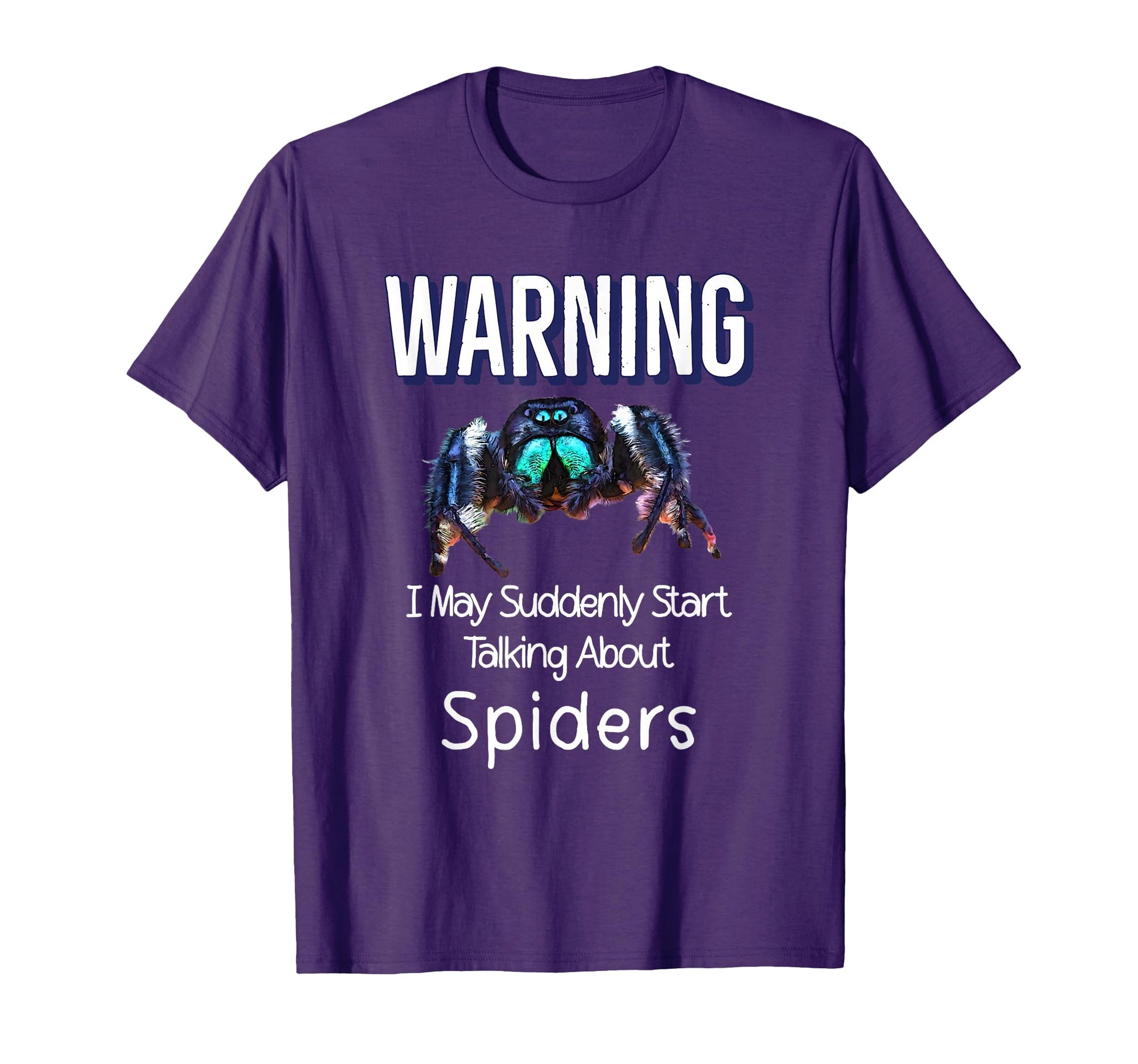 Male Regal Jumping Spider Mom Spider T-Shirt - Novelty Apparel Men Women - T-Shirt, Sweatshirt, Hoodie