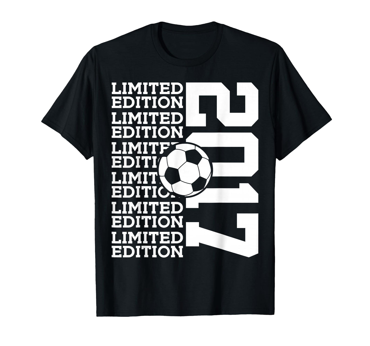 2017 Soccer 9Th Birthday T-Shirt - Fun Novelty Design for Adults - T-Shirt, Sweatshirt, Hoodie