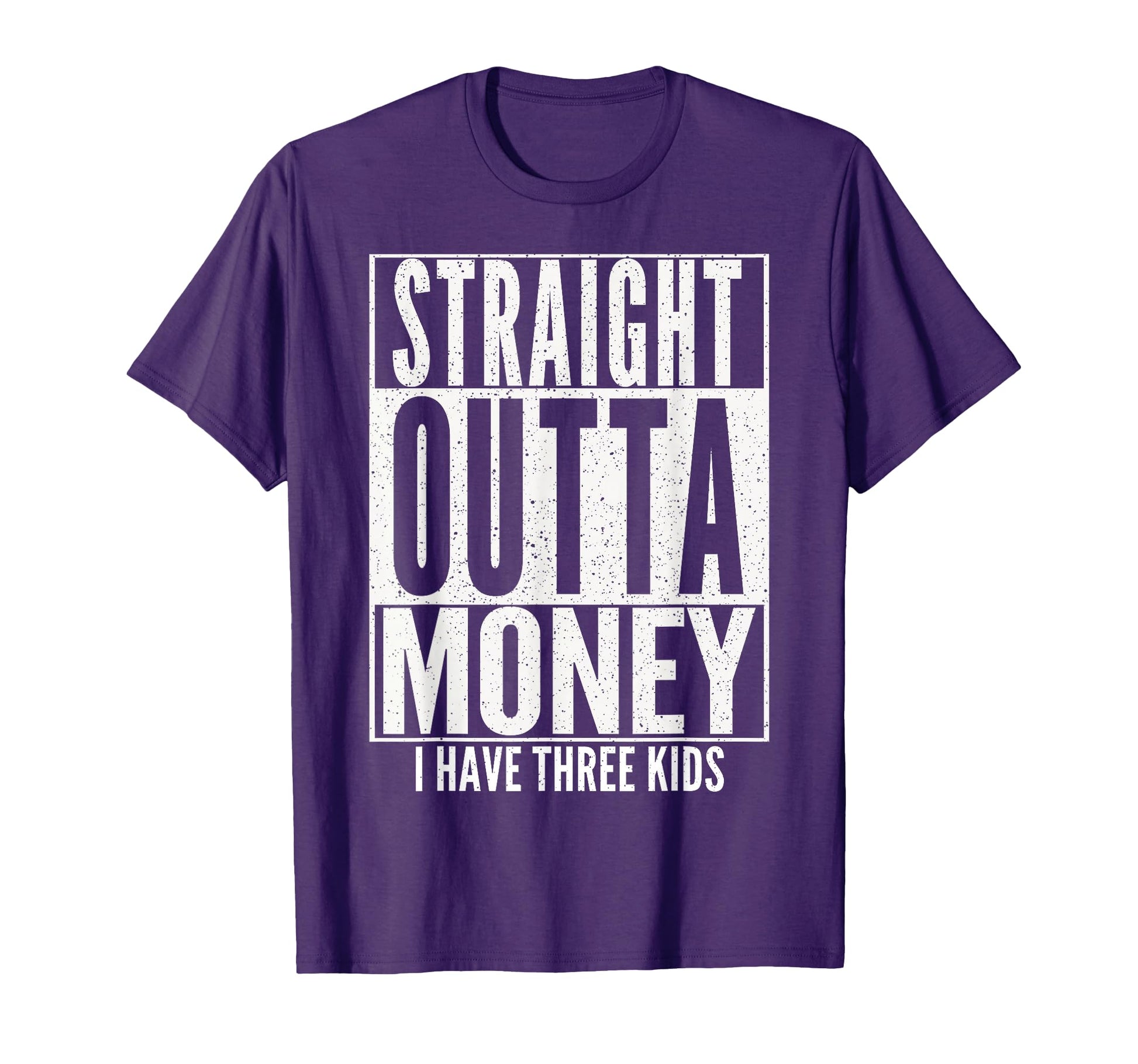 Funny Straight Outta Money Fathers T-Shirt - Aesthetic Graphic for Adults - T-Shirt, Sweatshirt, Hoodie