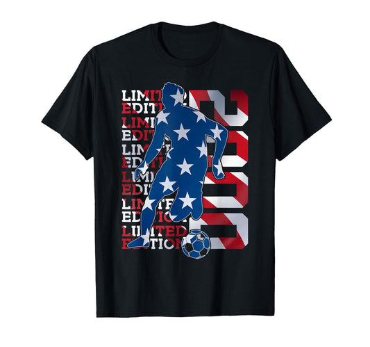 2000 26 Years Soccer 26Th Birthday T-Shirt - Minimalist Print for Adults - T-Shirt, Sweatshirt, Hoodie