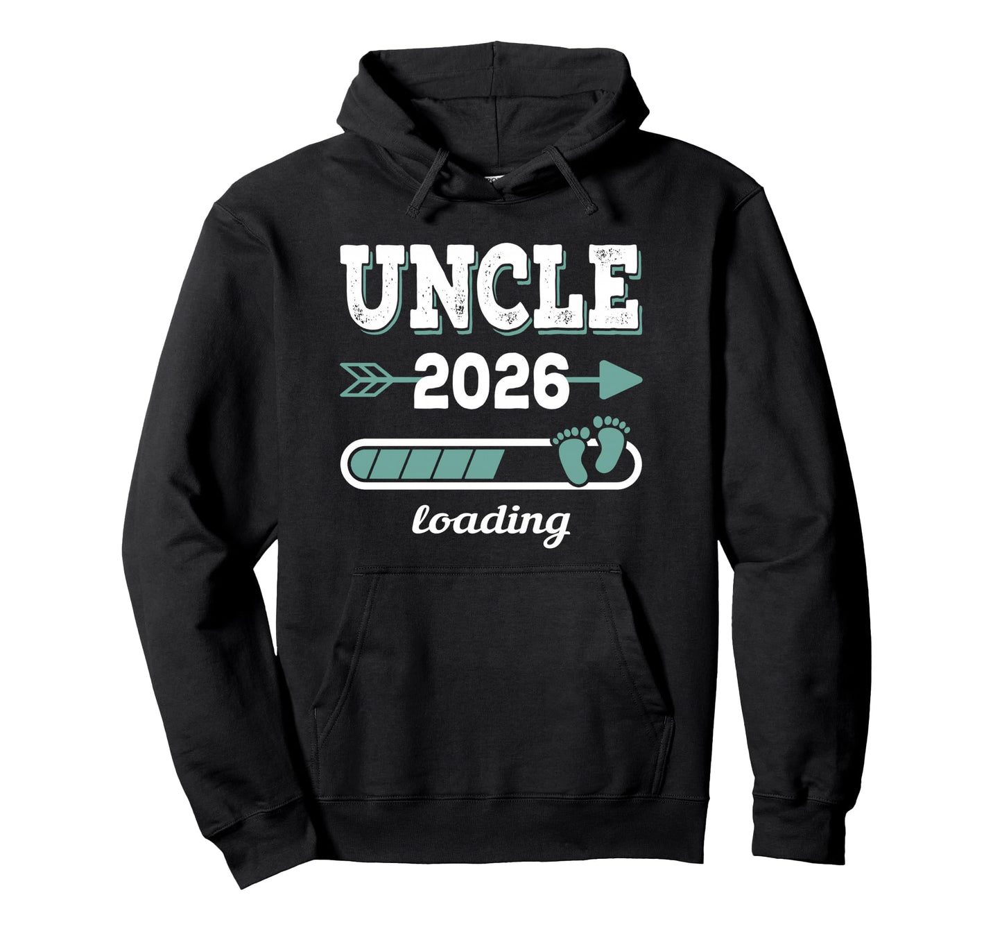 Uncle 2026 Loading Uncle To Be Hoodie - Streetwear Style for Adults - T-Shirt, Sweatshirt, Hoodie