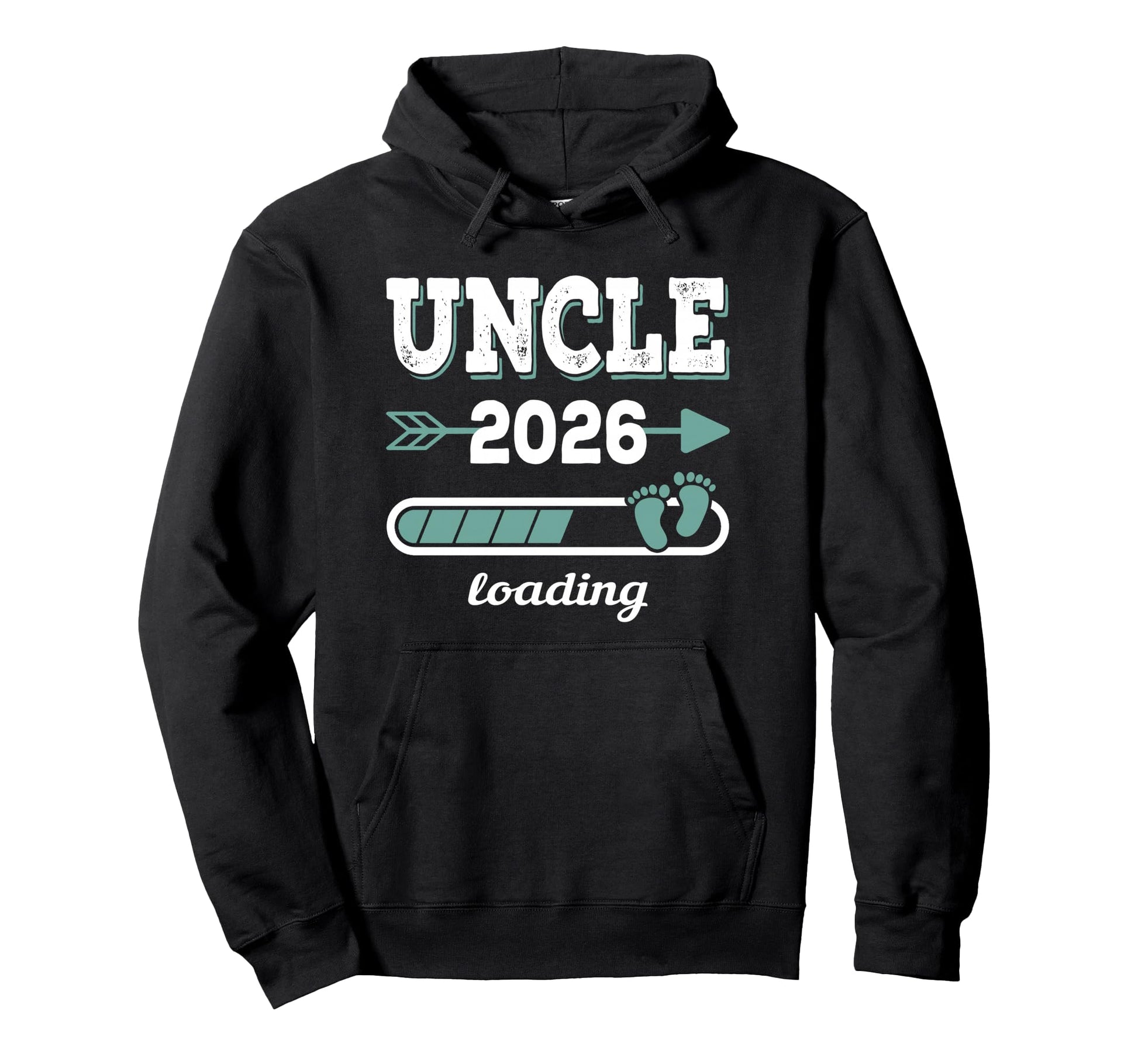 Uncle 2026 Loading Uncle To Be Hoodie - Streetwear Style for Adults - T-Shirt, Sweatshirt, Hoodie