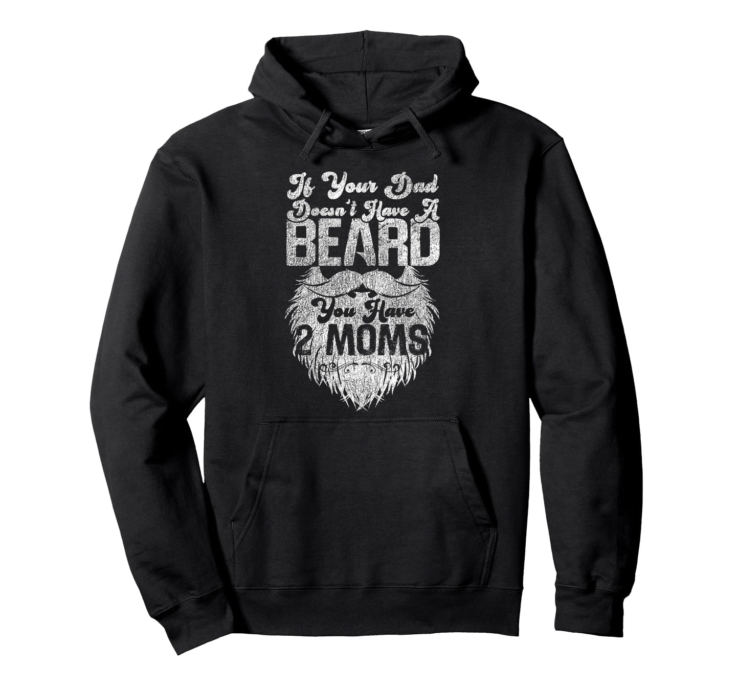 Beard Lover Bearded Dad If Your Dad Hoodie - Minimalist Print Men Women - T-Shirt, Sweatshirt, Hoodie