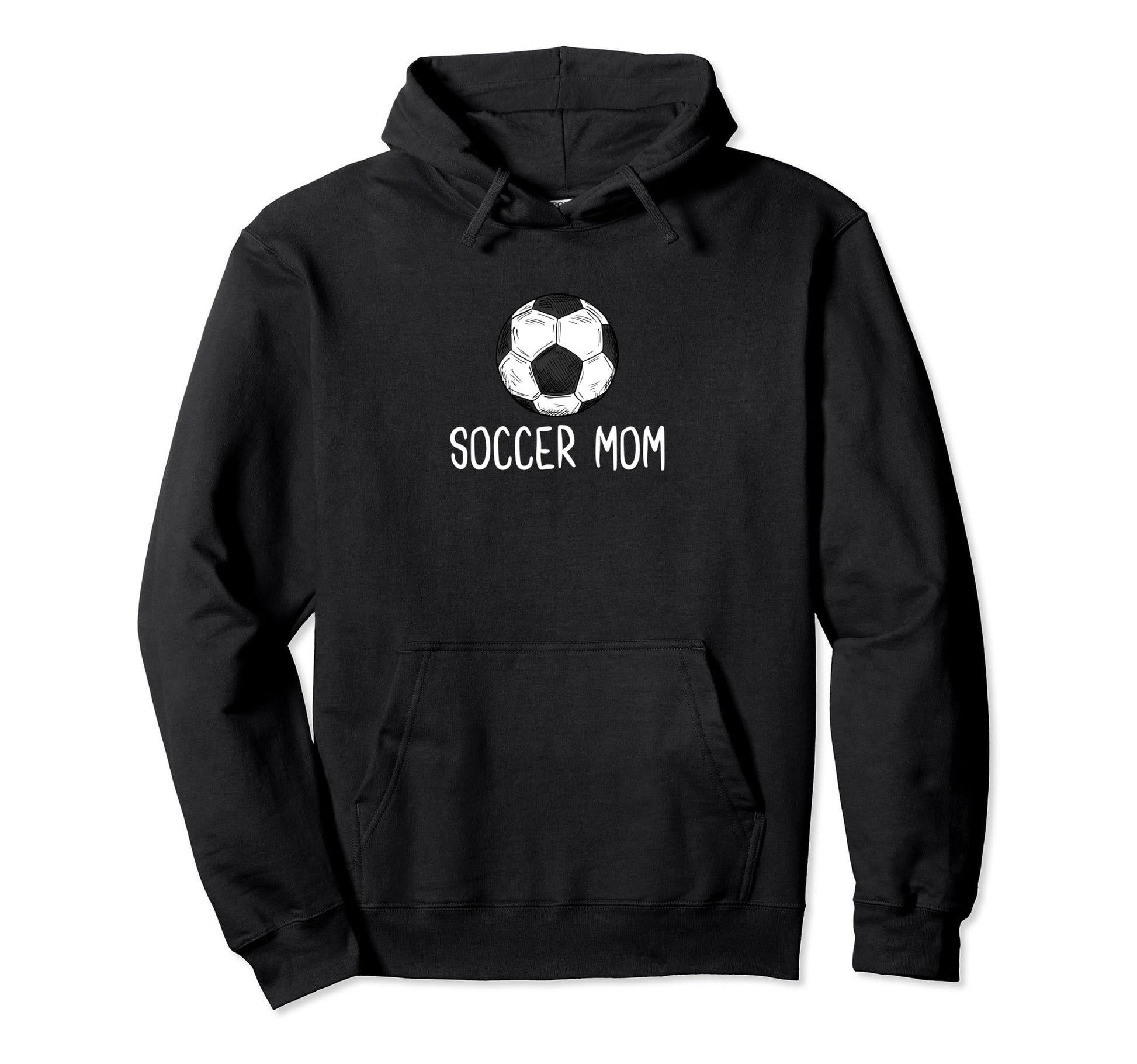 Soccer Mom Family Marching Sport Team Hoodie - Casual Everyday Wear Unisex - T-Shirt, Sweatshirt, Hoodie