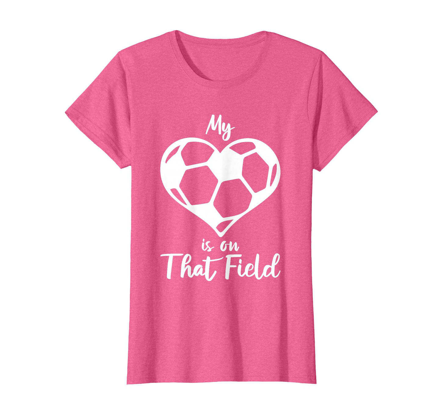 My Heart Is That Field Soccer Mama T-Shirt - Fun Novelty Design Men Women - T-Shirt, Sweatshirt, Hoodie