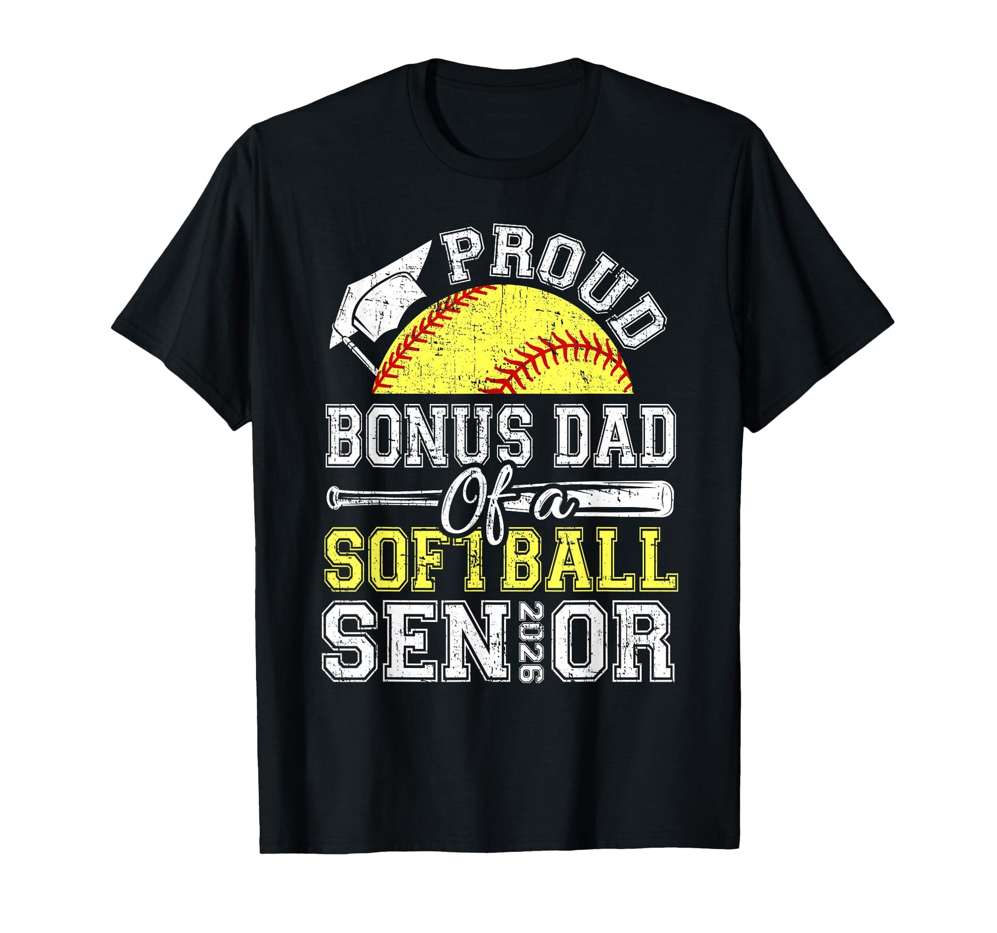 Proud Bonus Dad 2026 Senior T-Shirt - Fun Novelty Design Men Women - T-Shirt, Sweatshirt, Hoodie