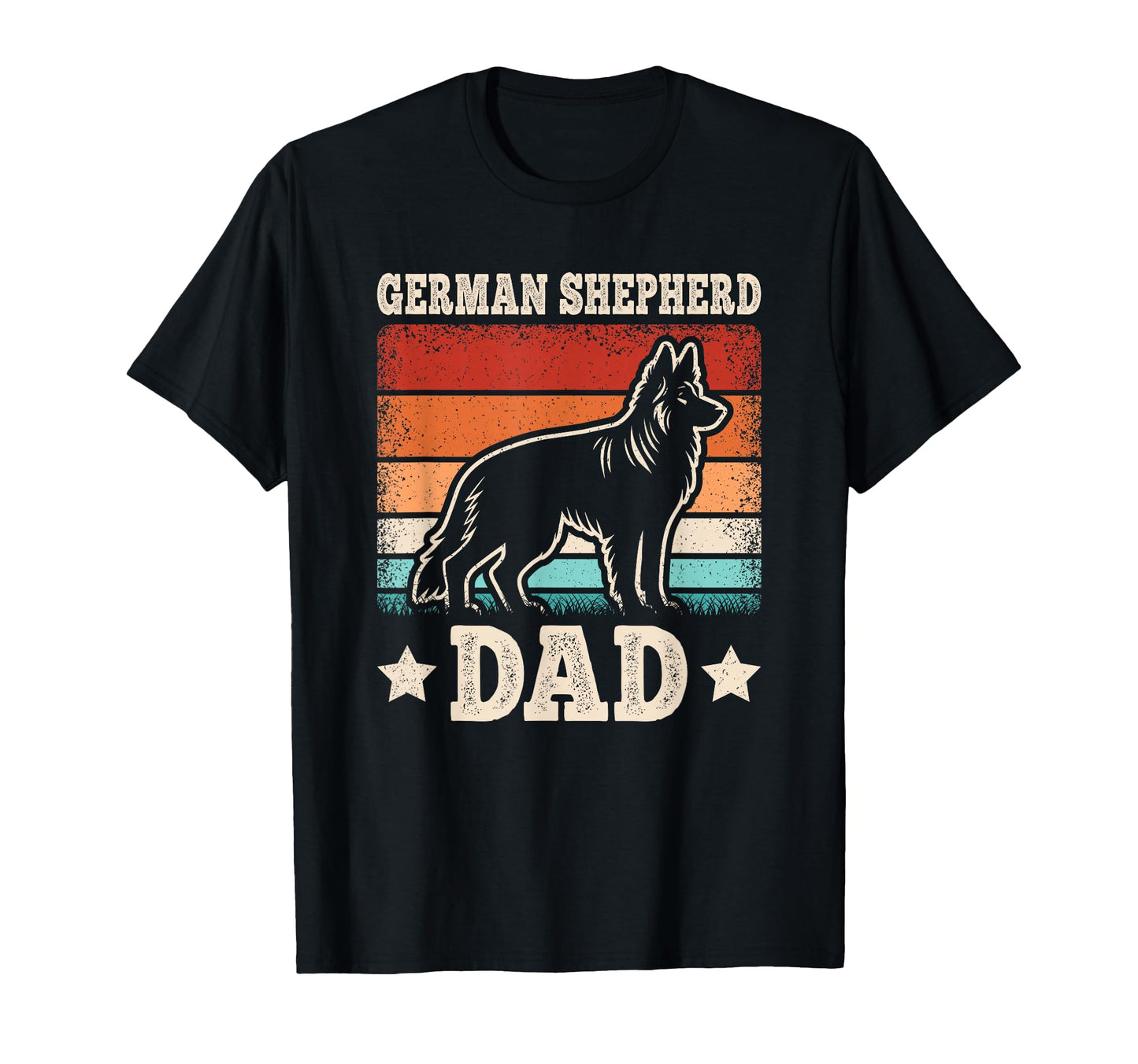 German Shepherd Dad German Shepherd Lover T-Shirt - Unique Graphic Unisex - T-Shirt, Sweatshirt, Hoodie