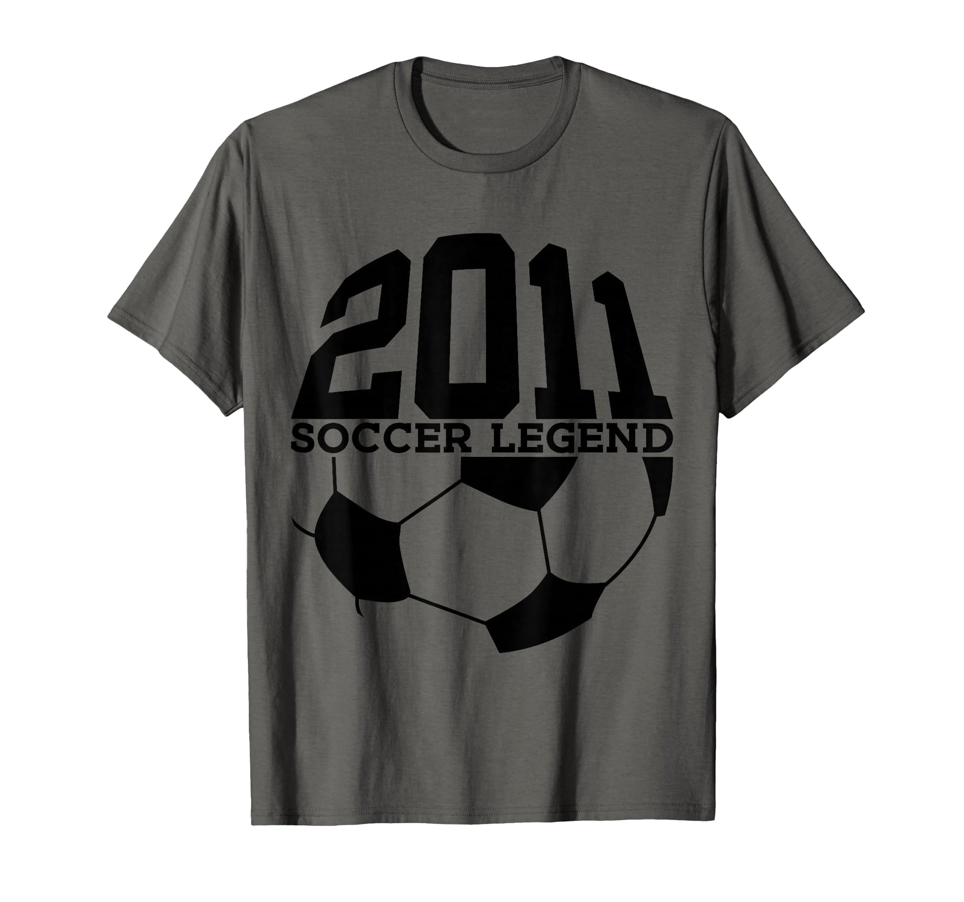 Soccer Legend 2011 15Th Birthday Soccer T-Shirt - Trendy Graphic for Adults - T-Shirt, Sweatshirt, Hoodie