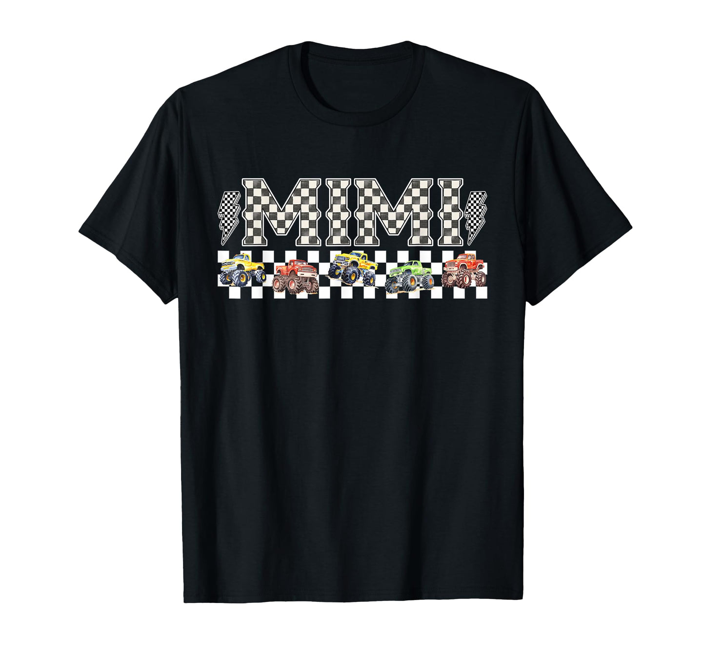 Mimi Monster Truck Family Crew T-Shirt - Custom Art Print Men Women - T-Shirt, Sweatshirt, Hoodie