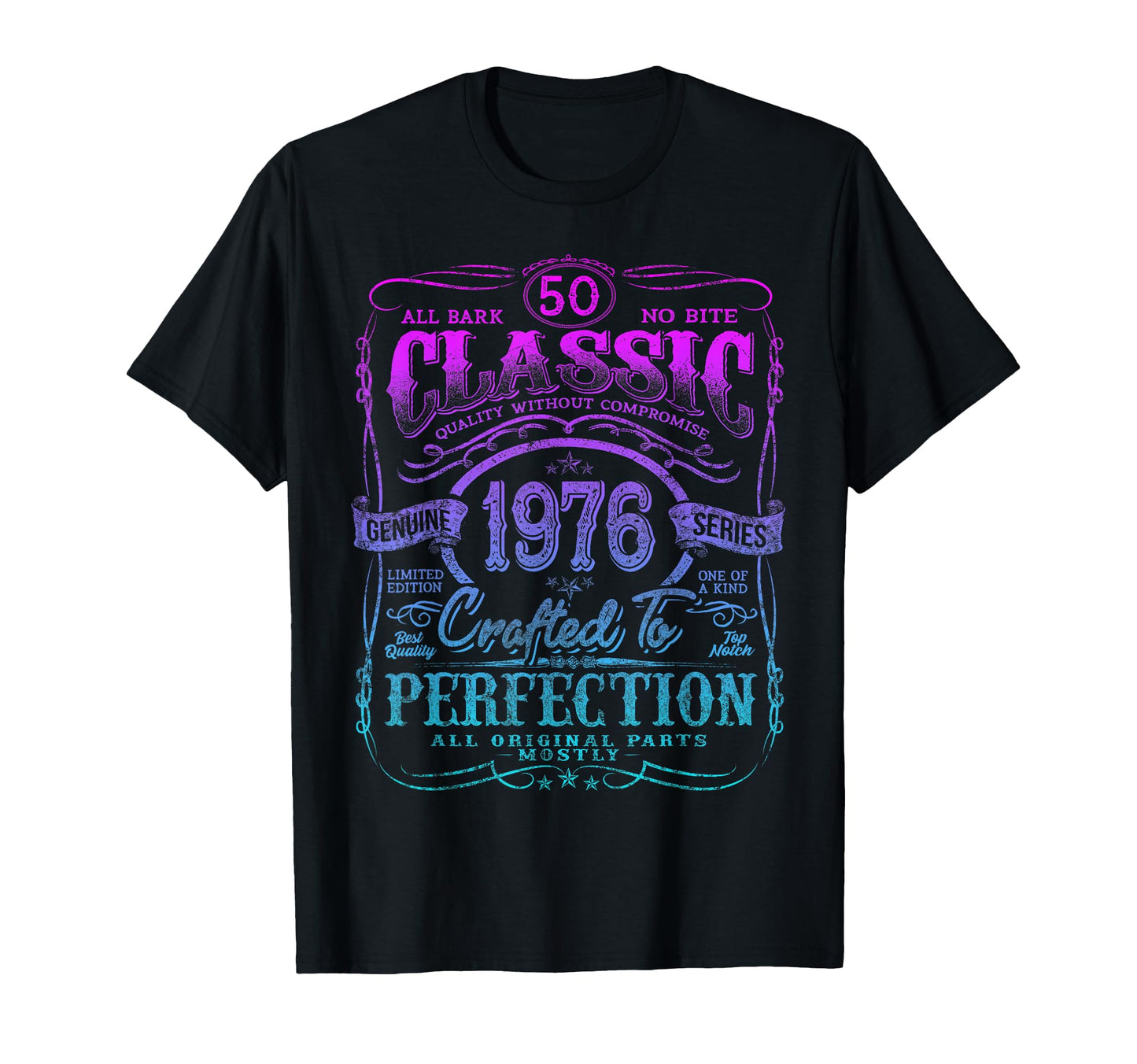 1976 50 Year Old 50Th Birthday T-Shirt - Fun Novelty Design for Adults - T-Shirt, Sweatshirt, Hoodie