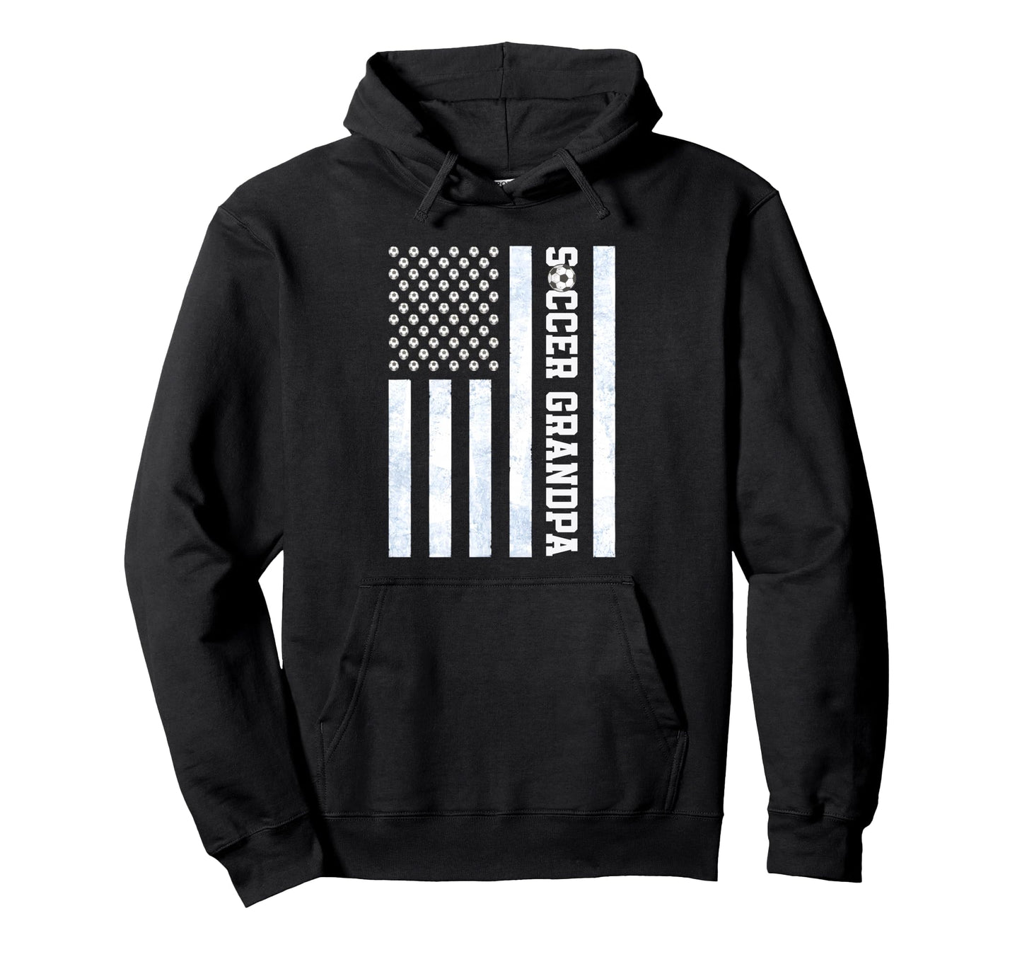 Soccer Grandpa Proud Soccer Player Hoodie - Custom Art Print for Adults - T-Shirt, Sweatshirt, Hoodie