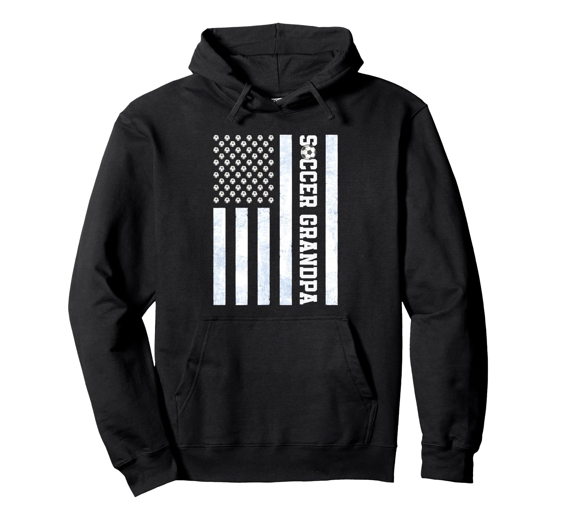Soccer Grandpa Proud Soccer Player Hoodie - Custom Art Print for Adults - T-Shirt, Sweatshirt, Hoodie